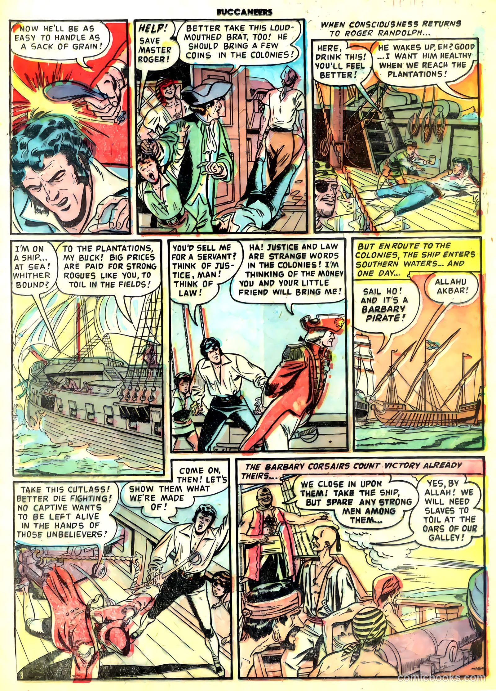 Buccaneers #19 (1950) — page 29 of 40