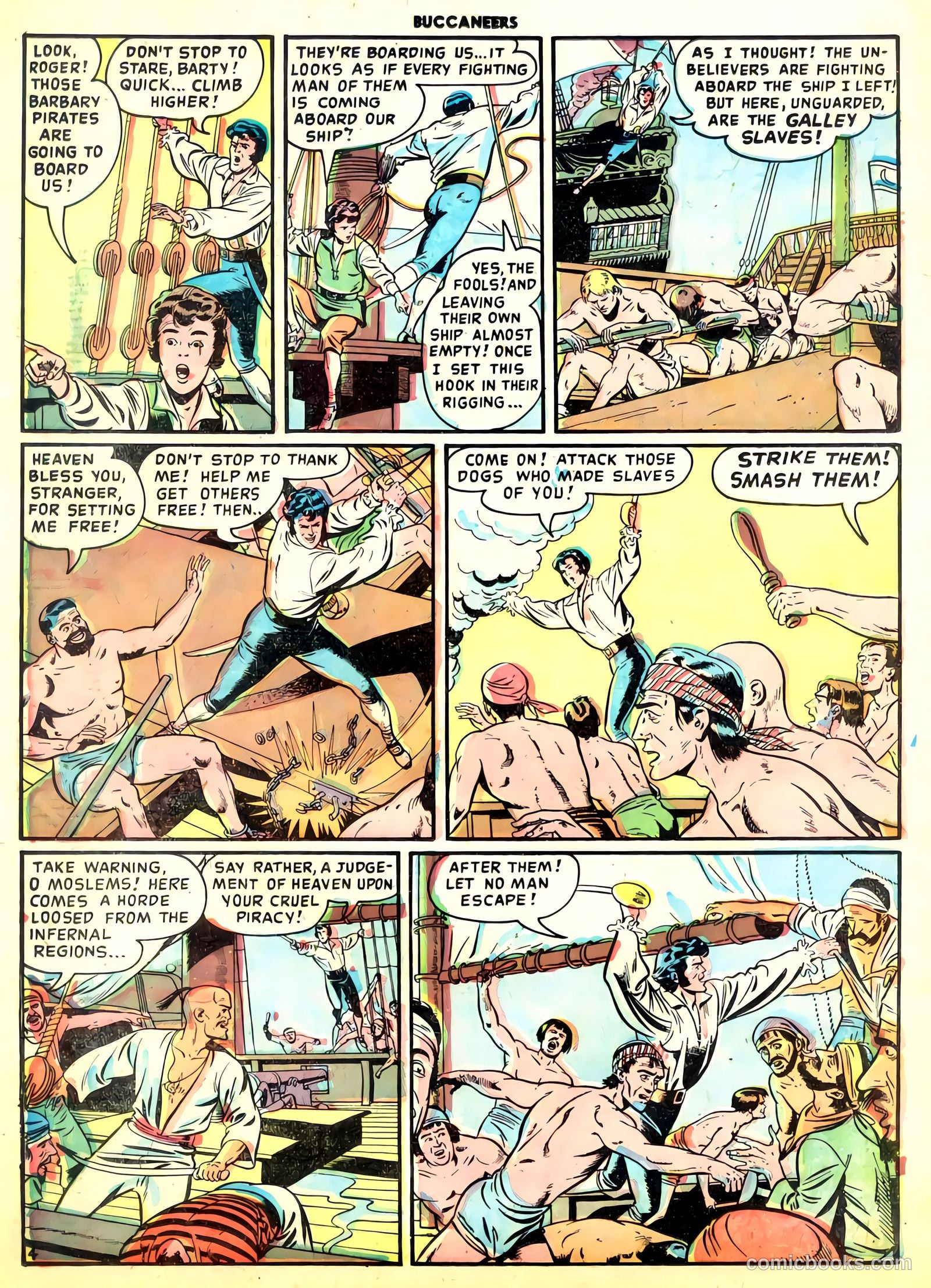 Buccaneers #19 (1950) — page 30 of 40