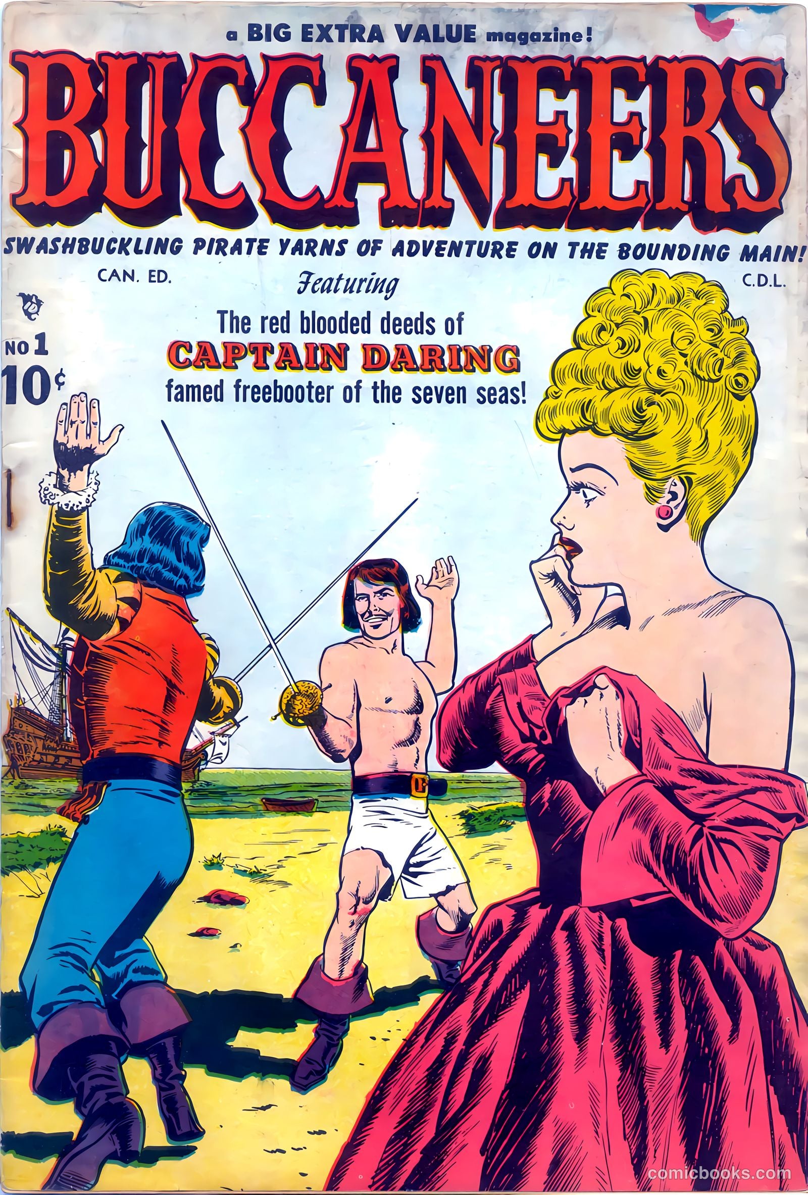 Buccaneers #19 (1950) — page 37 of 40