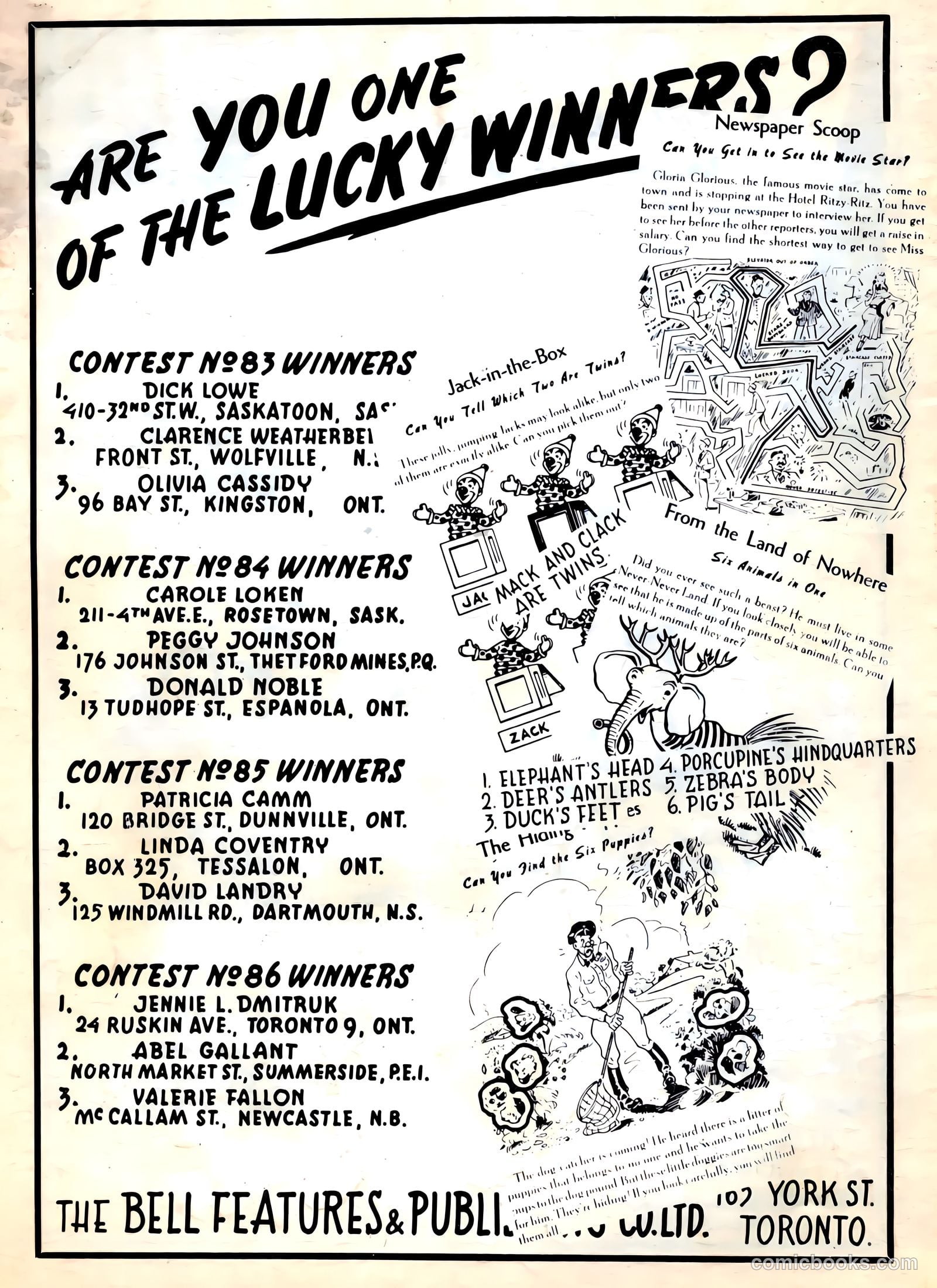 Buccaneers #19 (1950) — page 40 of 40