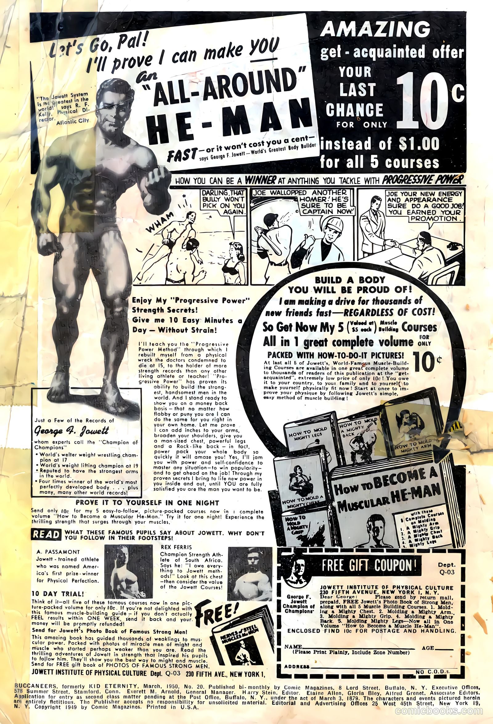 Buccaneers #20 (1950) — page 2 of 36