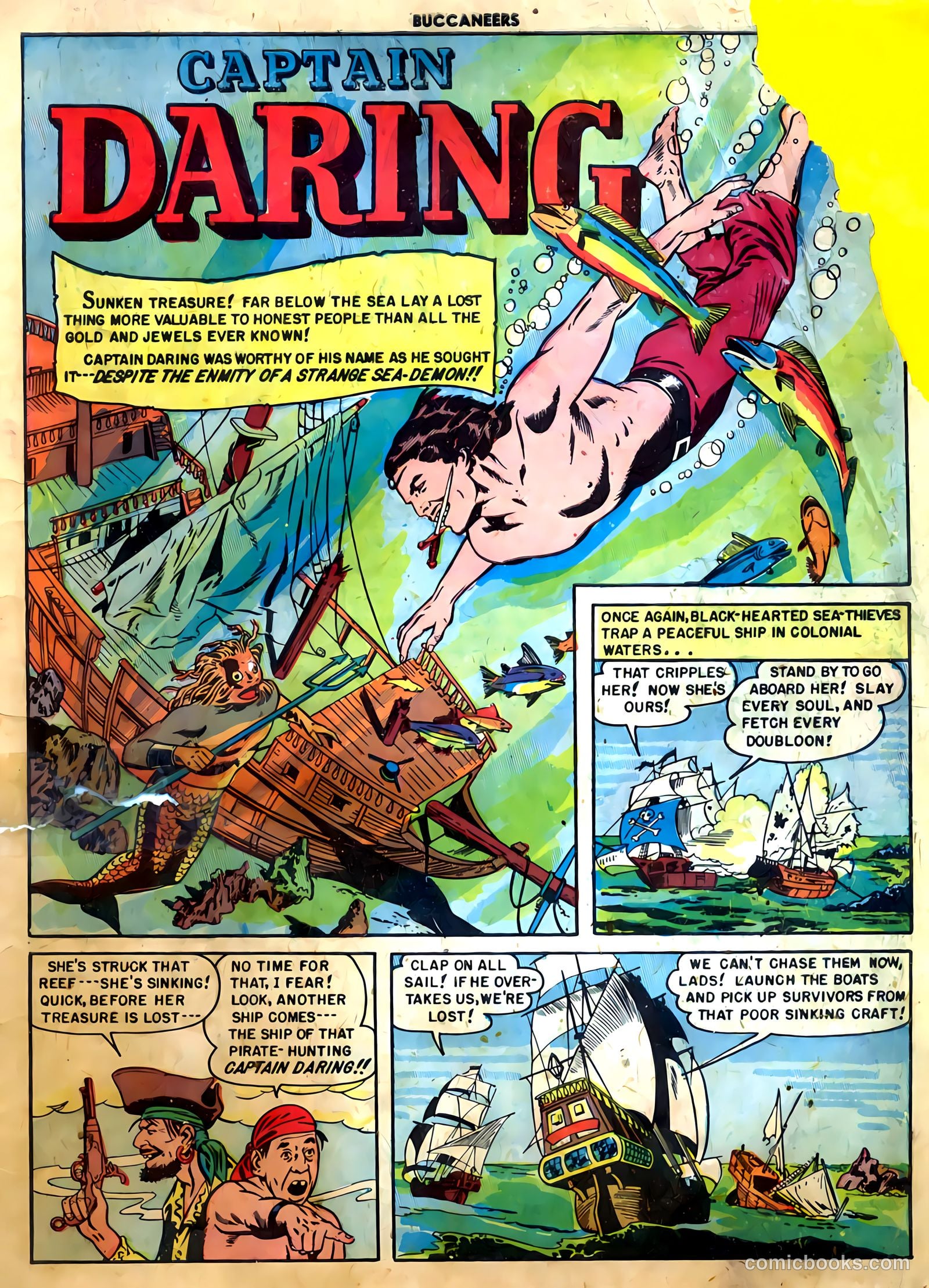 Buccaneers #20 (1950) — page 3 of 36