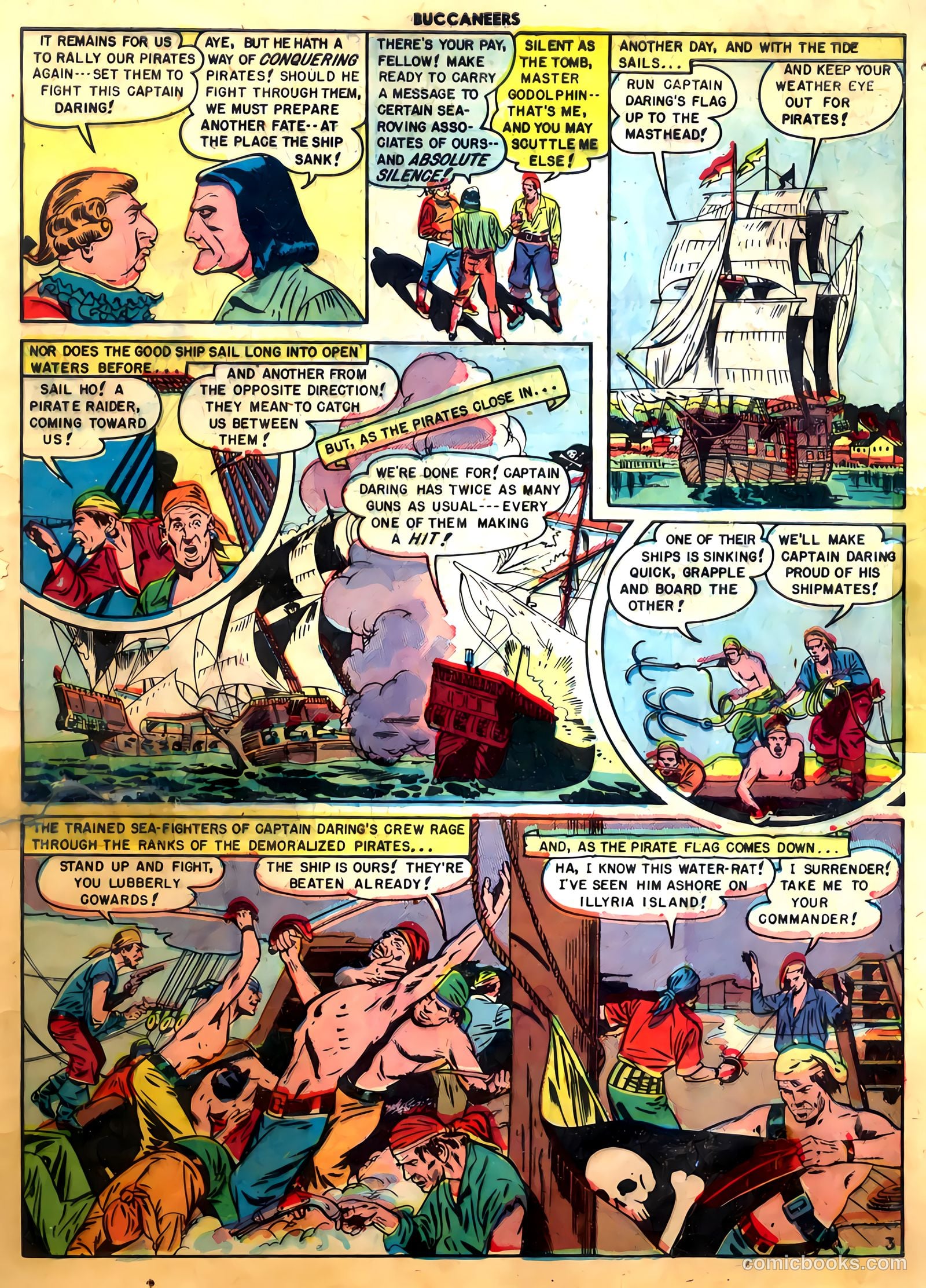Buccaneers #20 (1950) — page 5 of 36