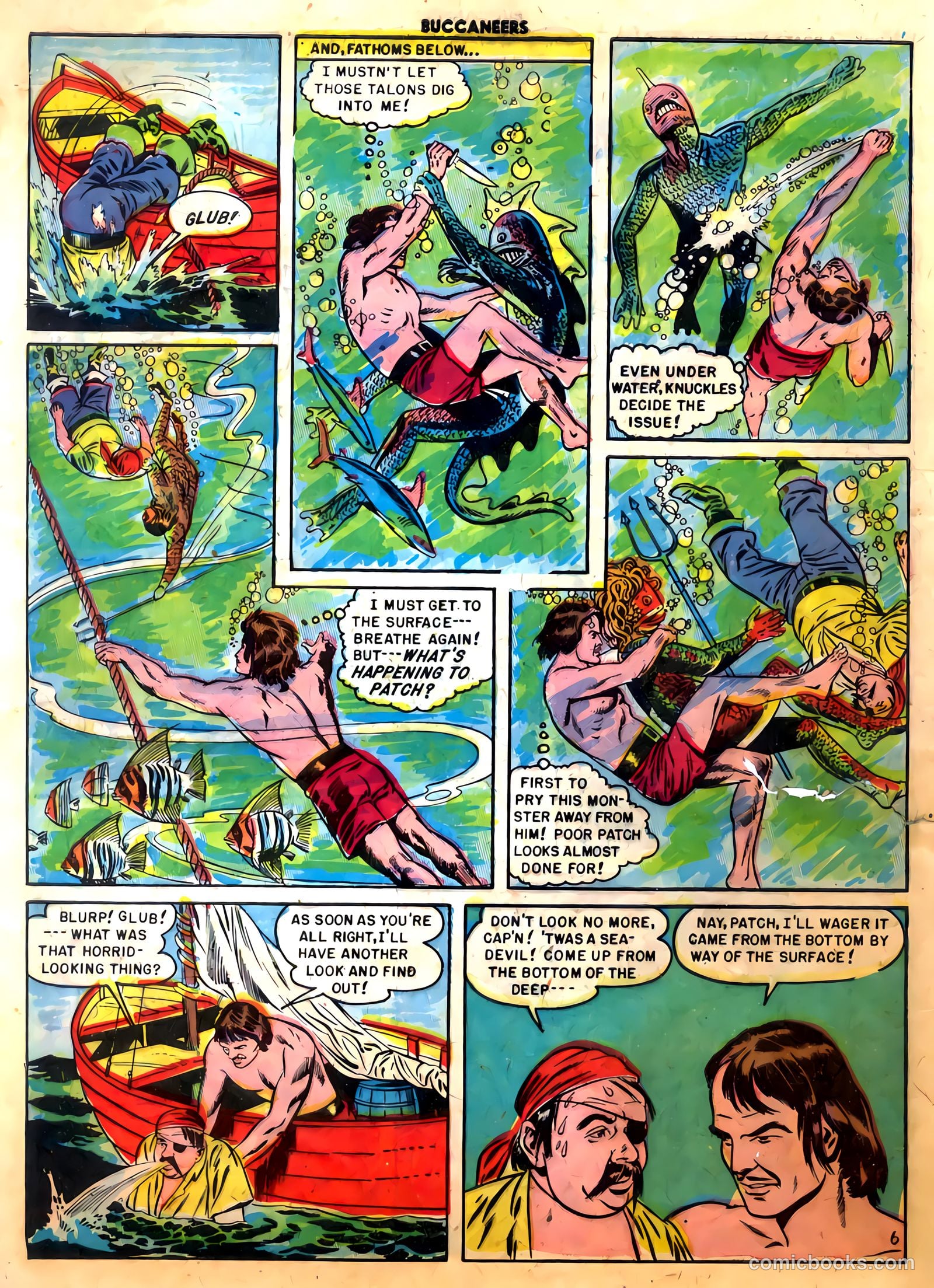 Buccaneers #20 (1950) — page 8 of 36