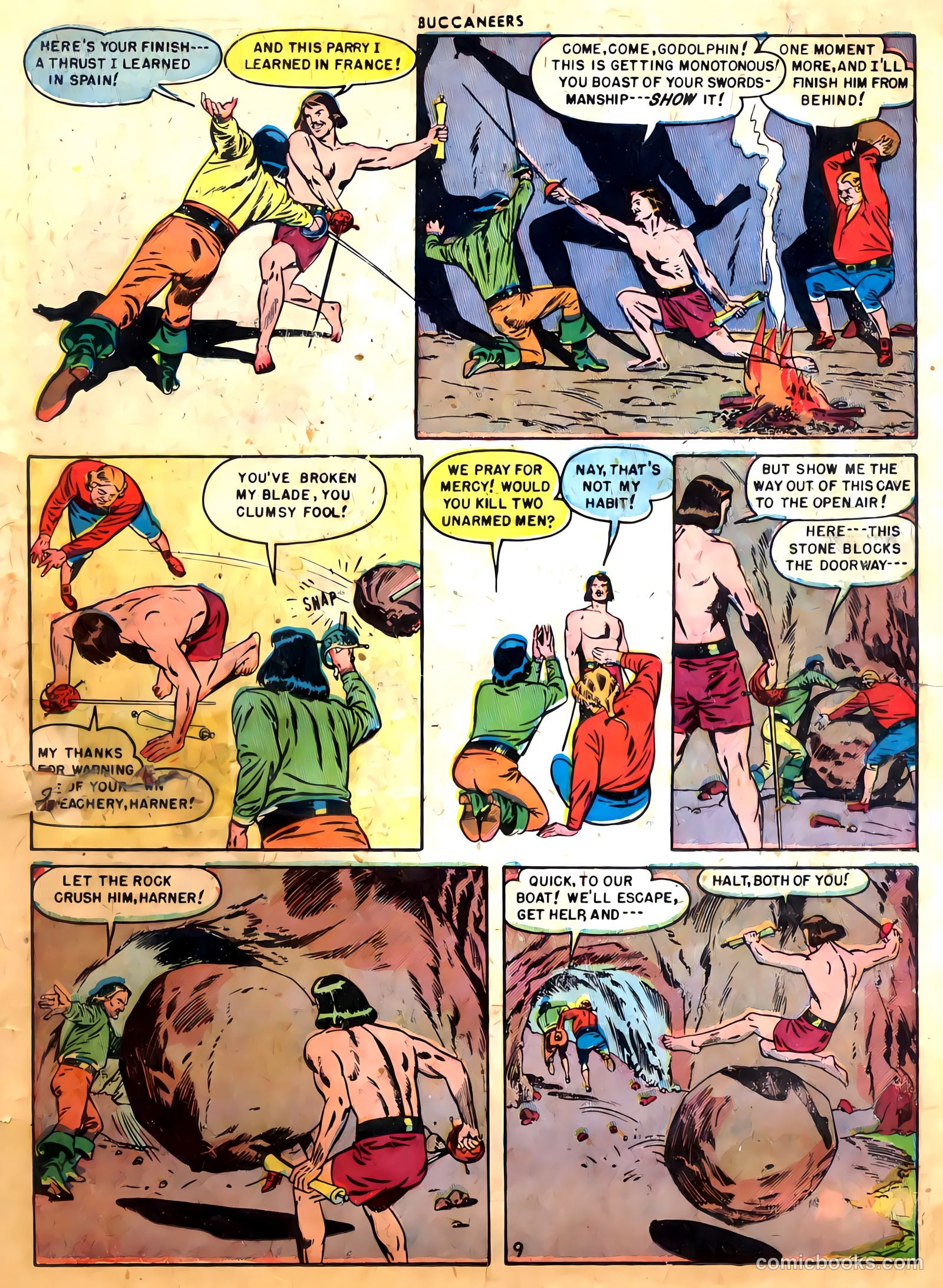 Buccaneers #20 (1950) — page 11 of 36