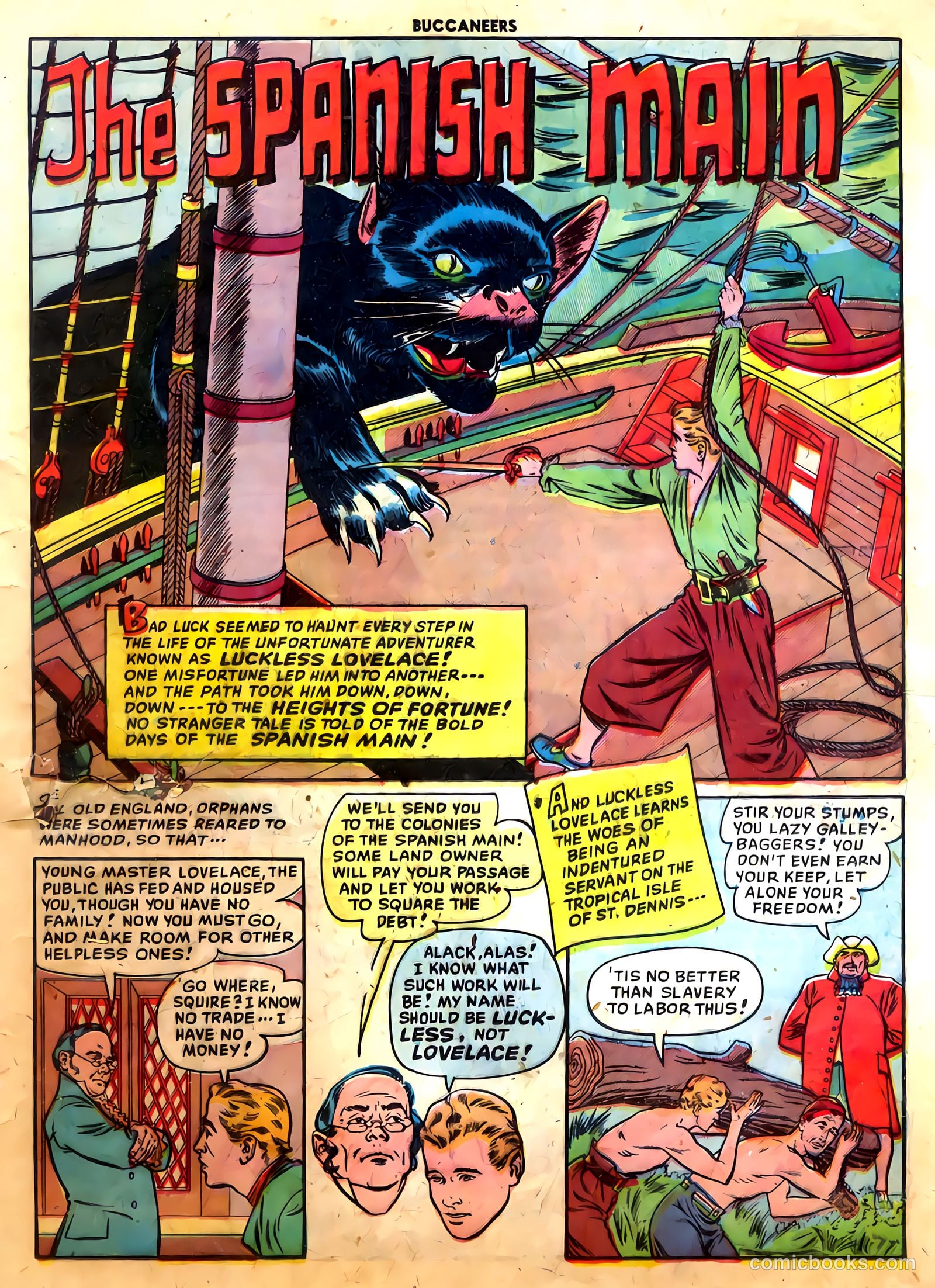 Buccaneers #20 (1950) — page 13 of 36
