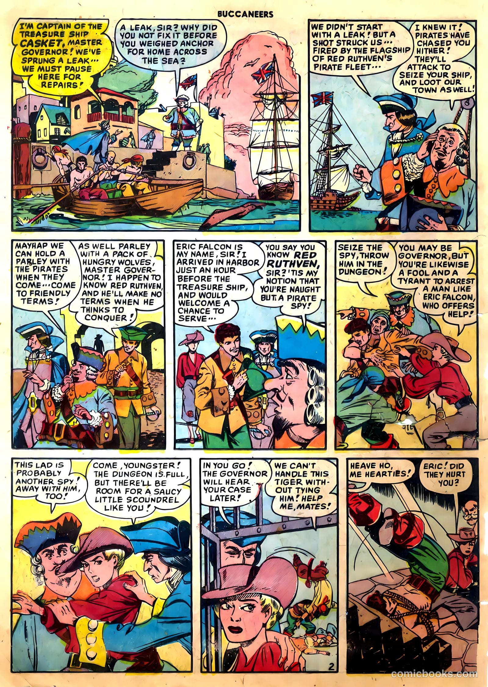 Buccaneers #20 (1950) — page 20 of 36