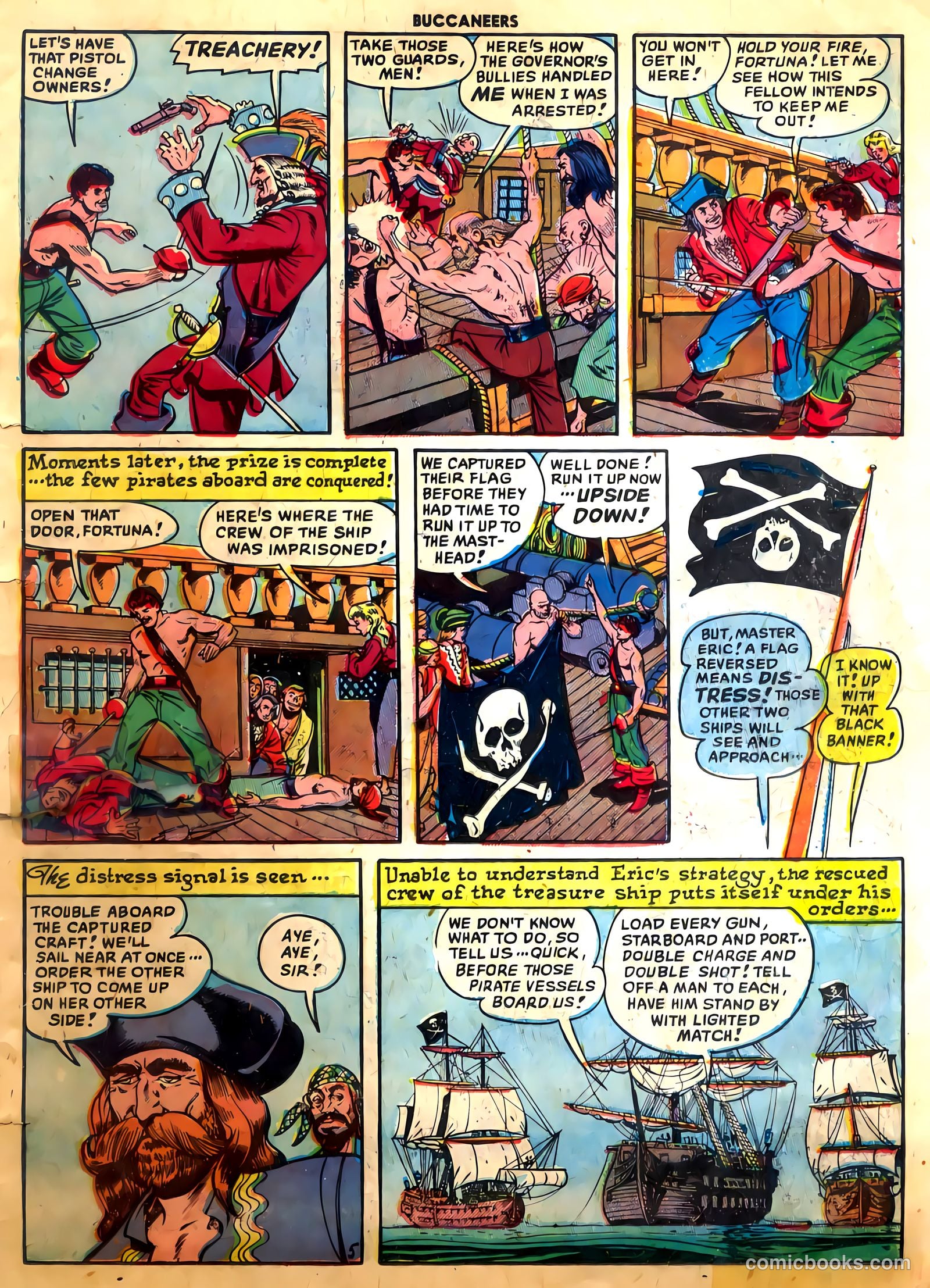 Buccaneers #20 (1950) — page 23 of 36