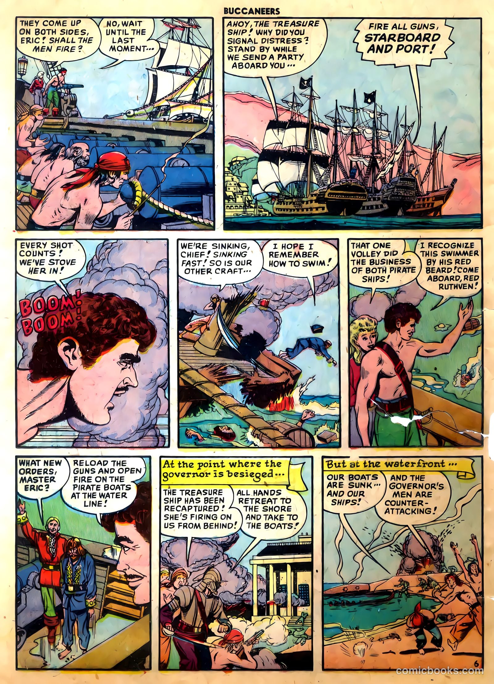Buccaneers #20 (1950) — page 24 of 36