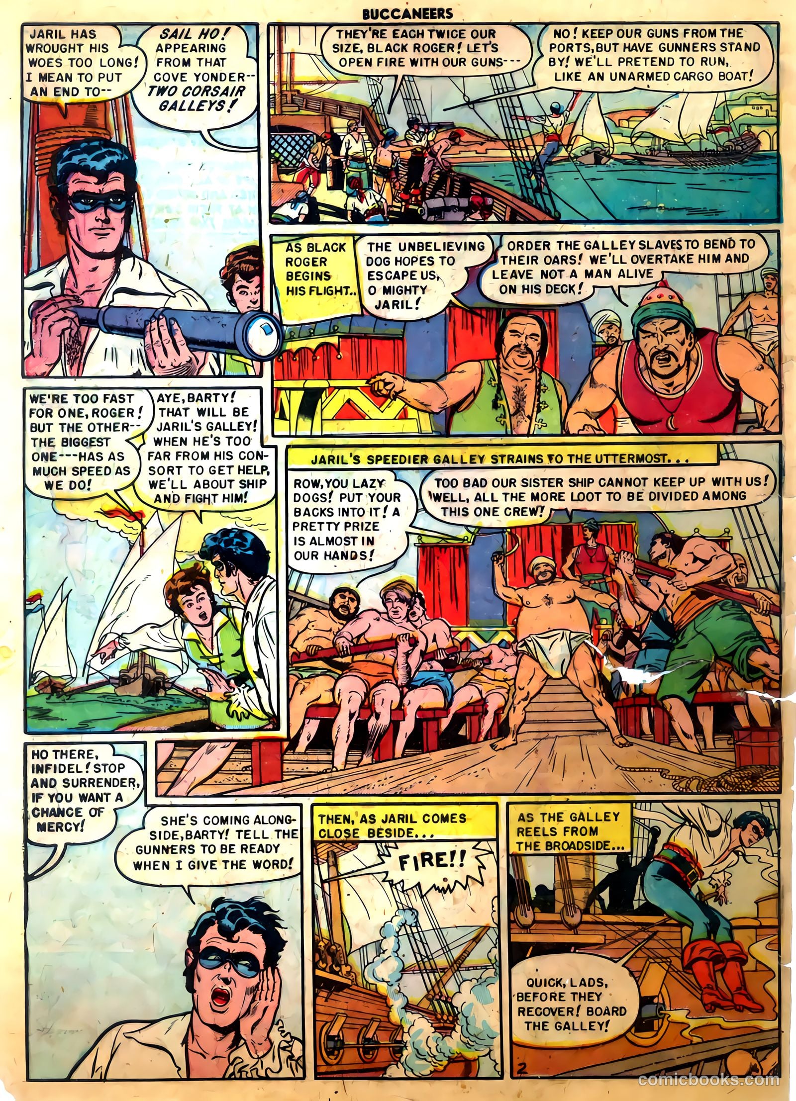 Buccaneers #20 (1950) — page 28 of 36
