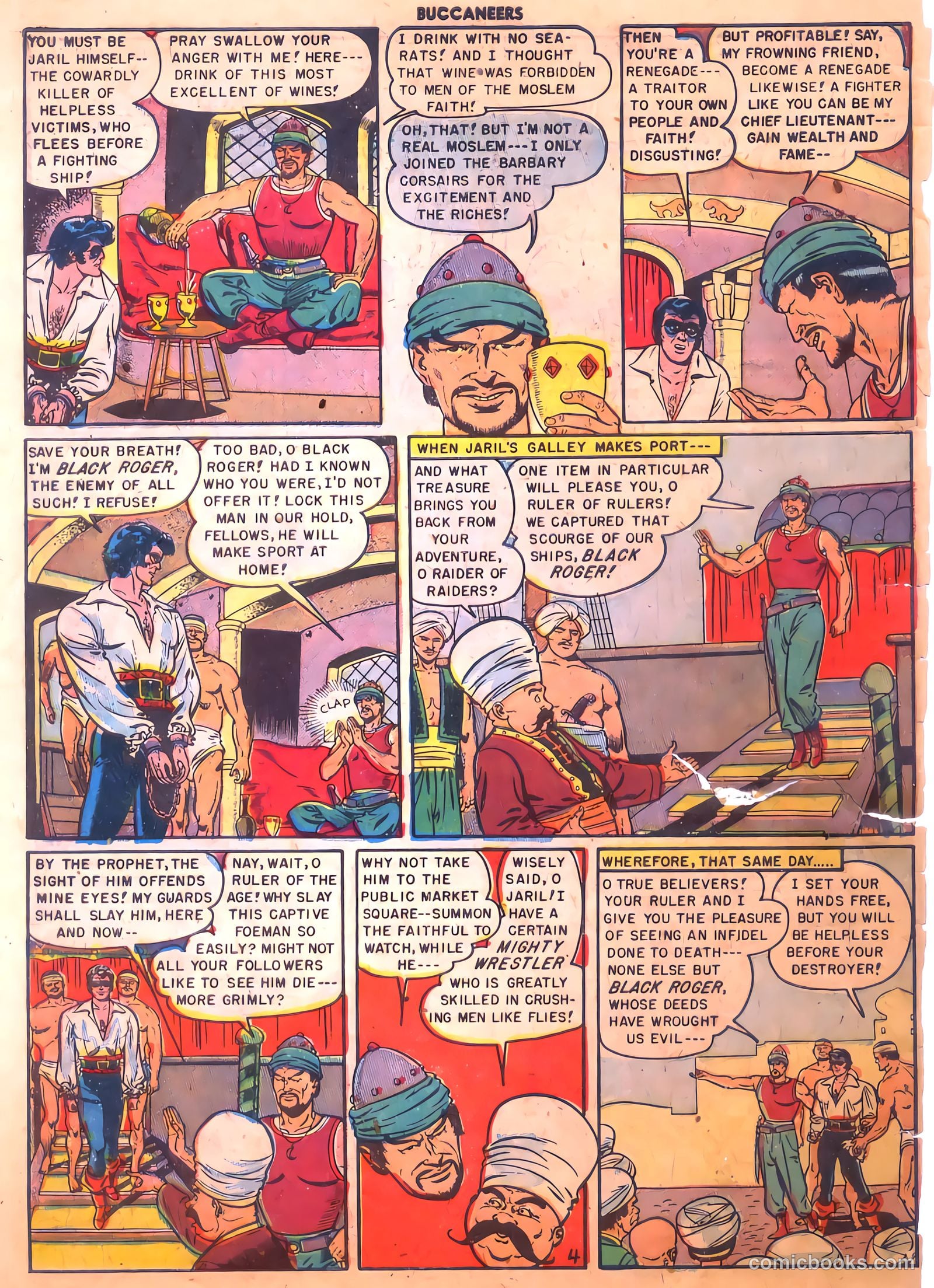 Buccaneers #20 (1950) — page 30 of 36