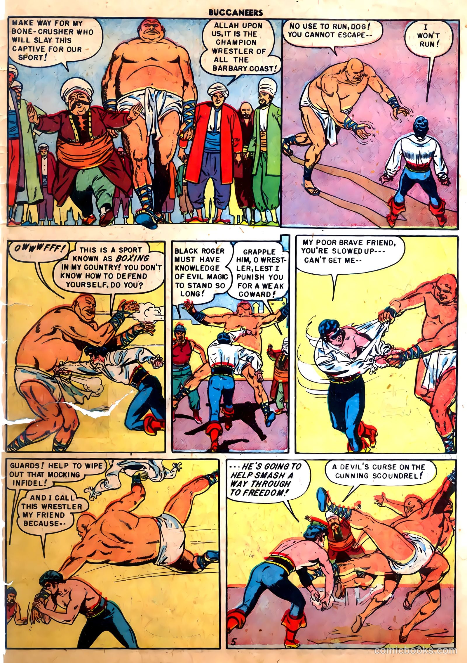 Buccaneers #20 (1950) — page 31 of 36