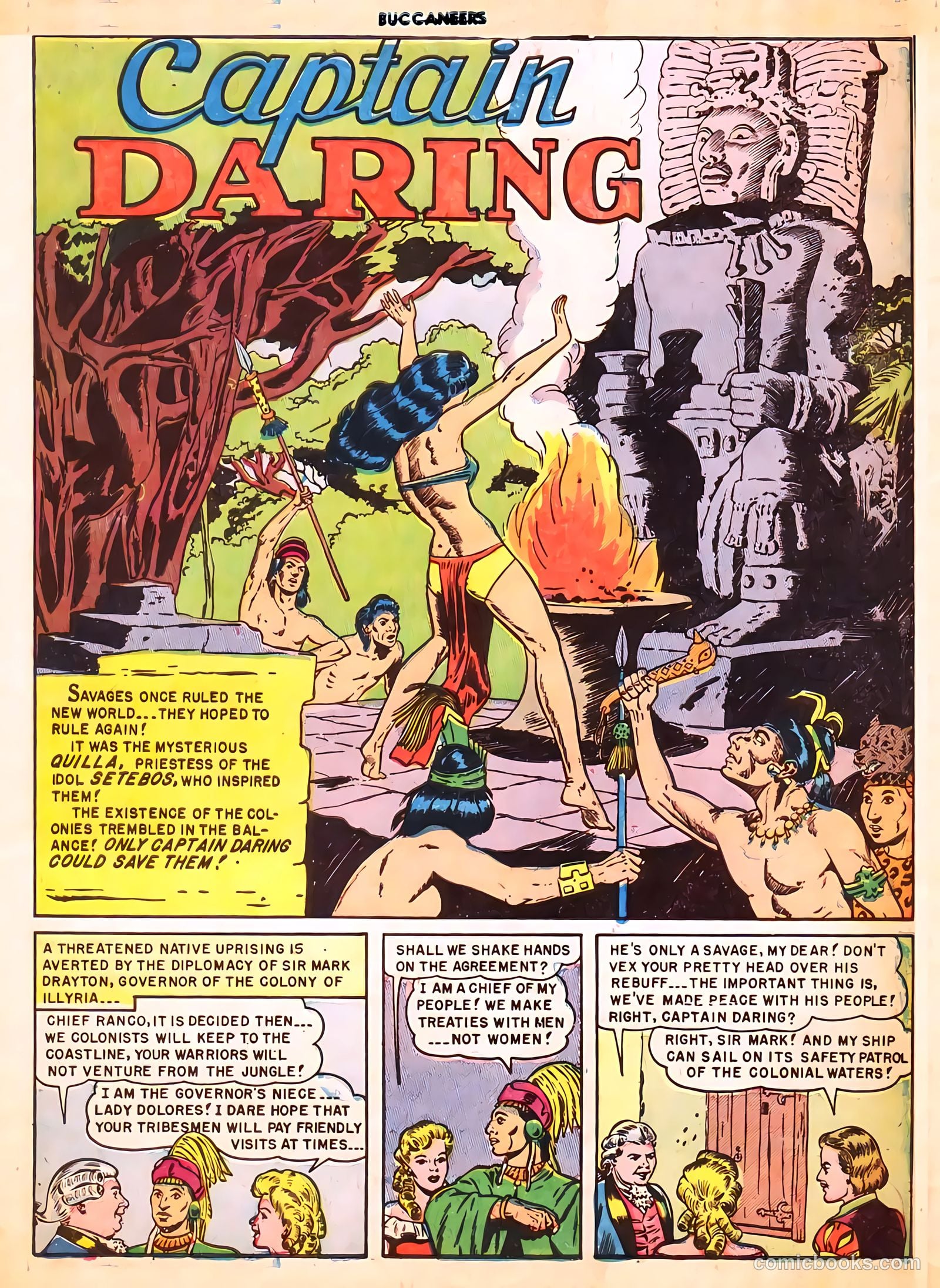Buccaneers #21 (1950) — page 3 of 40