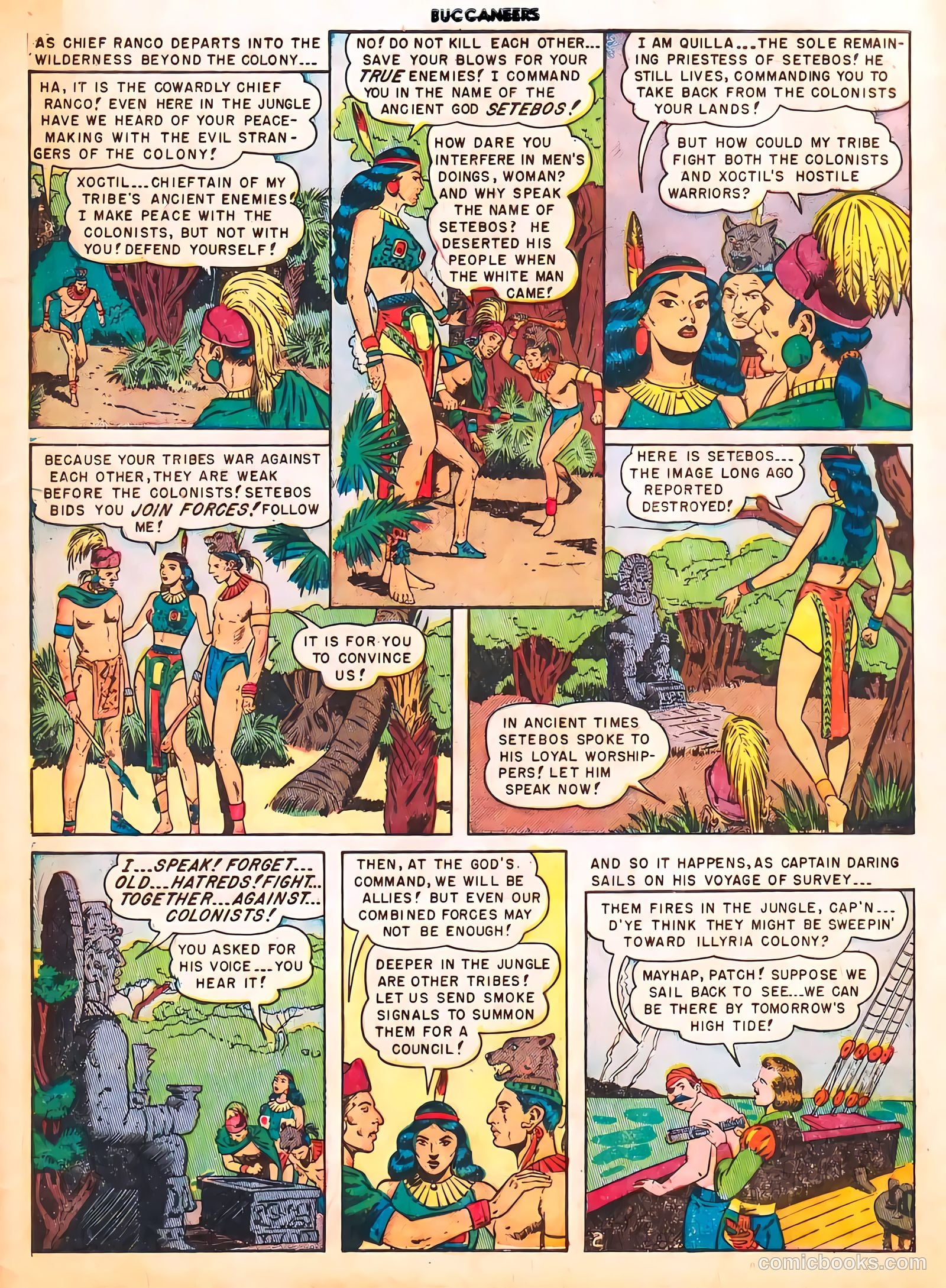 Buccaneers #21 (1950) — page 4 of 40