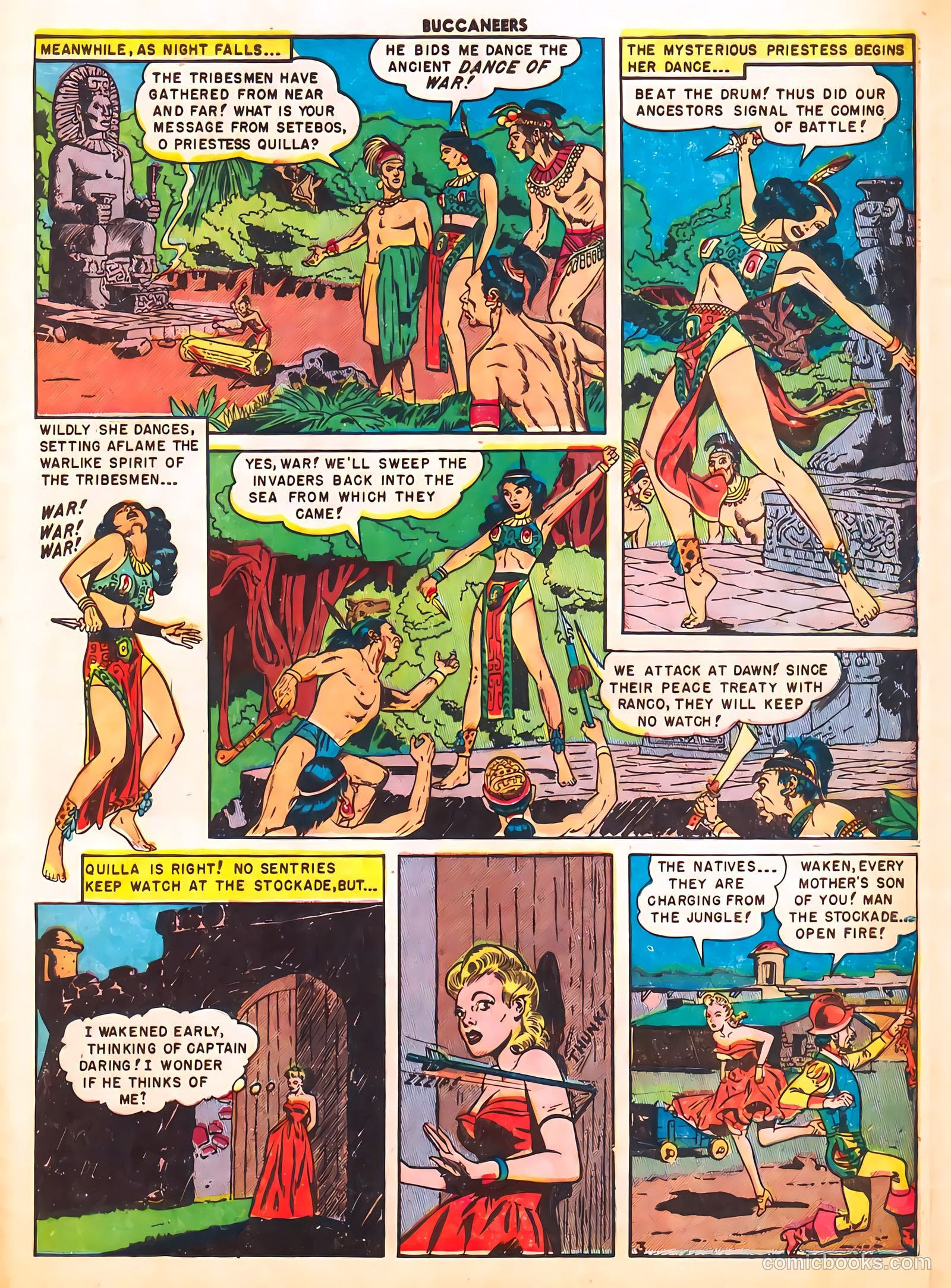 Buccaneers #21 (1950) — page 5 of 40
