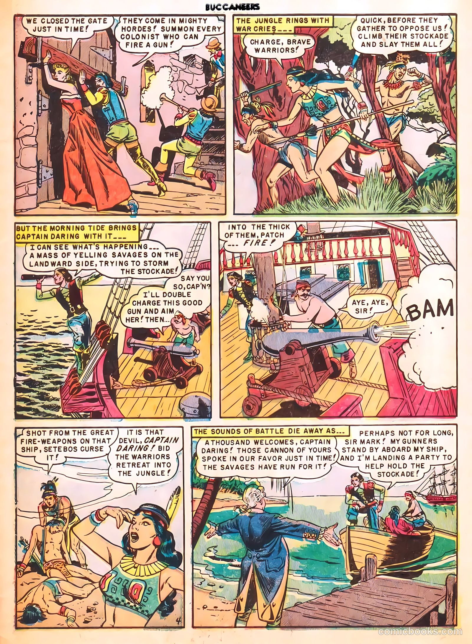 Buccaneers #21 (1950) — page 6 of 40