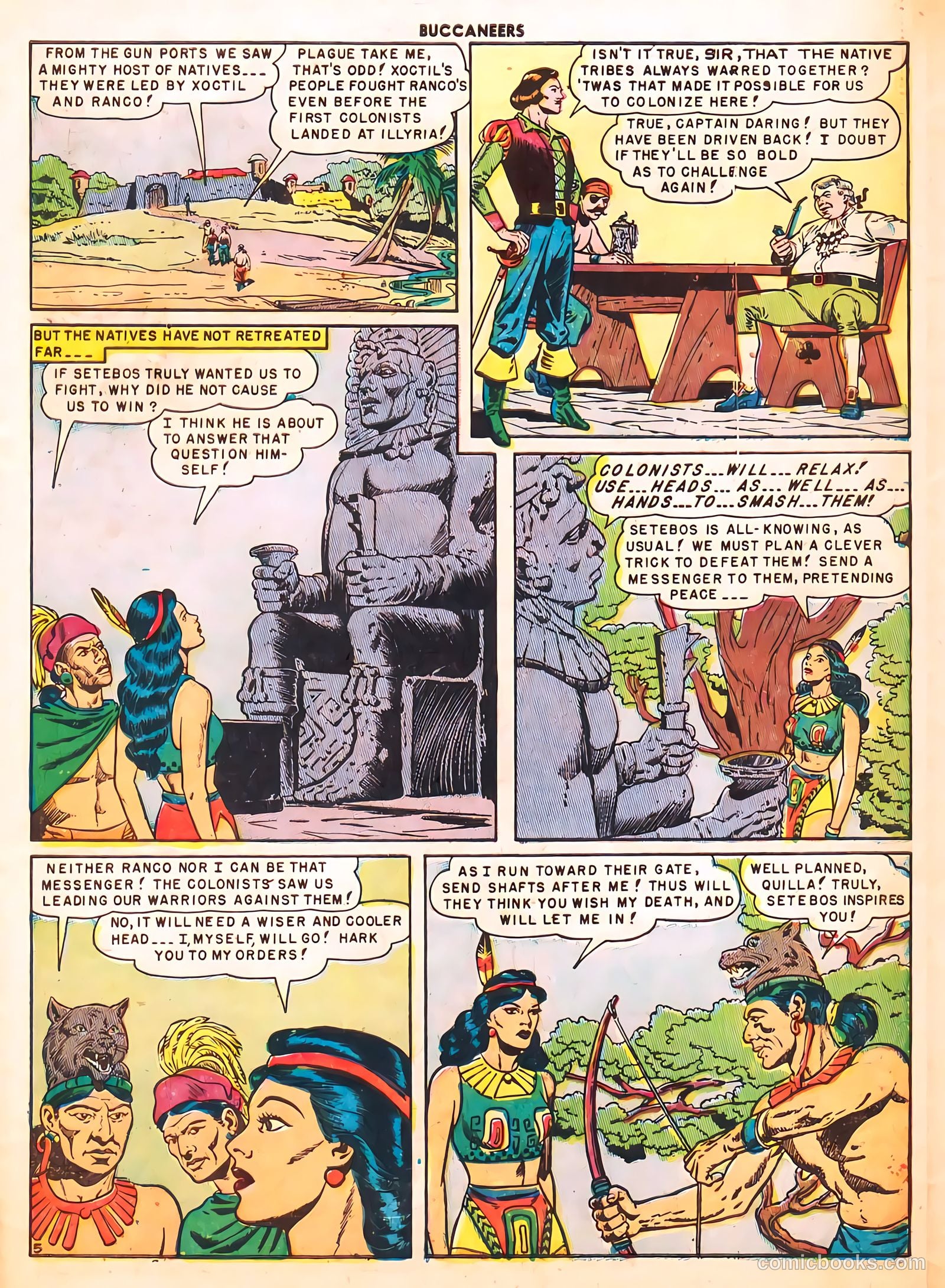 Buccaneers #21 (1950) — page 7 of 40