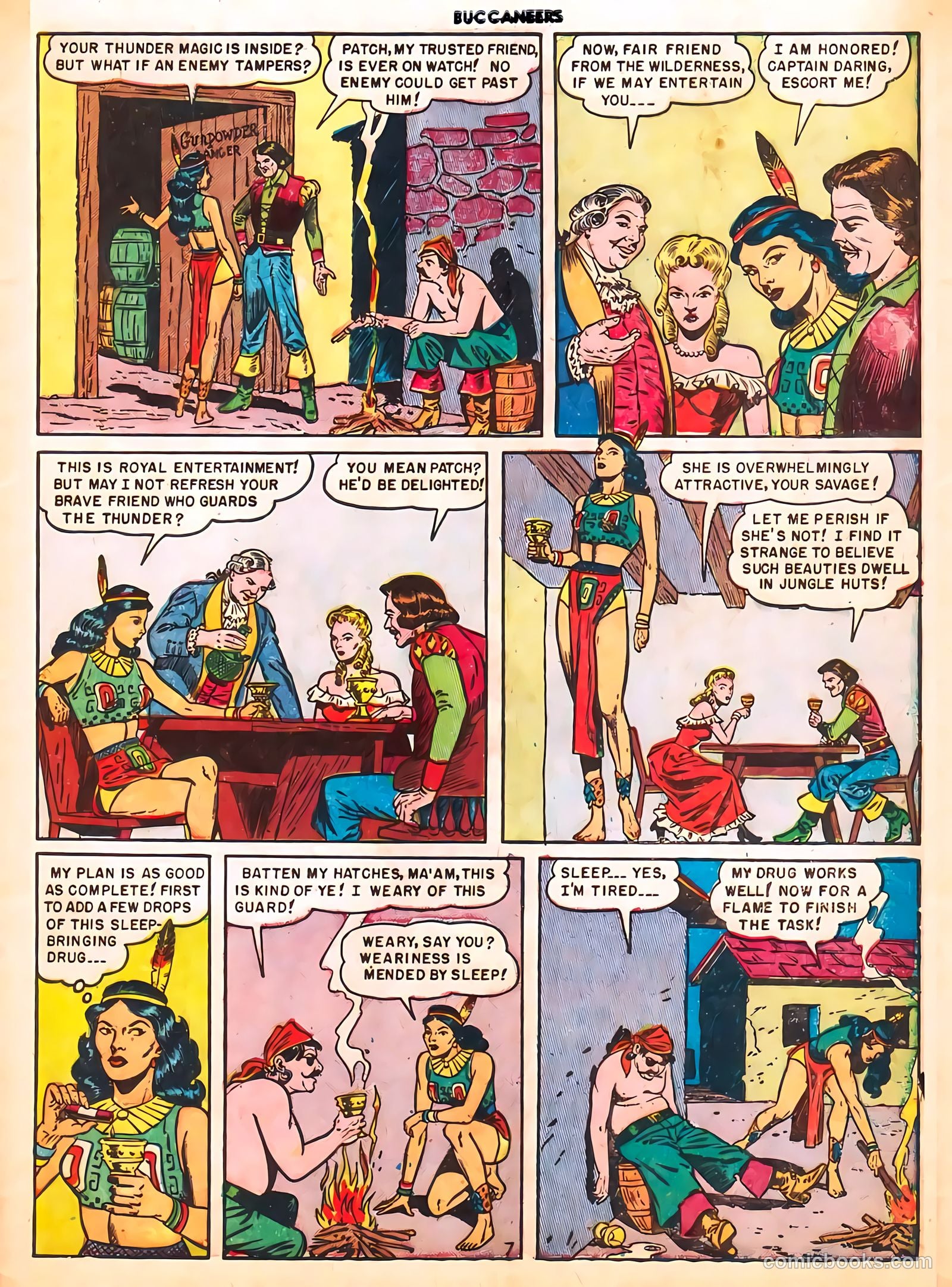 Buccaneers #21 (1950) — page 9 of 40