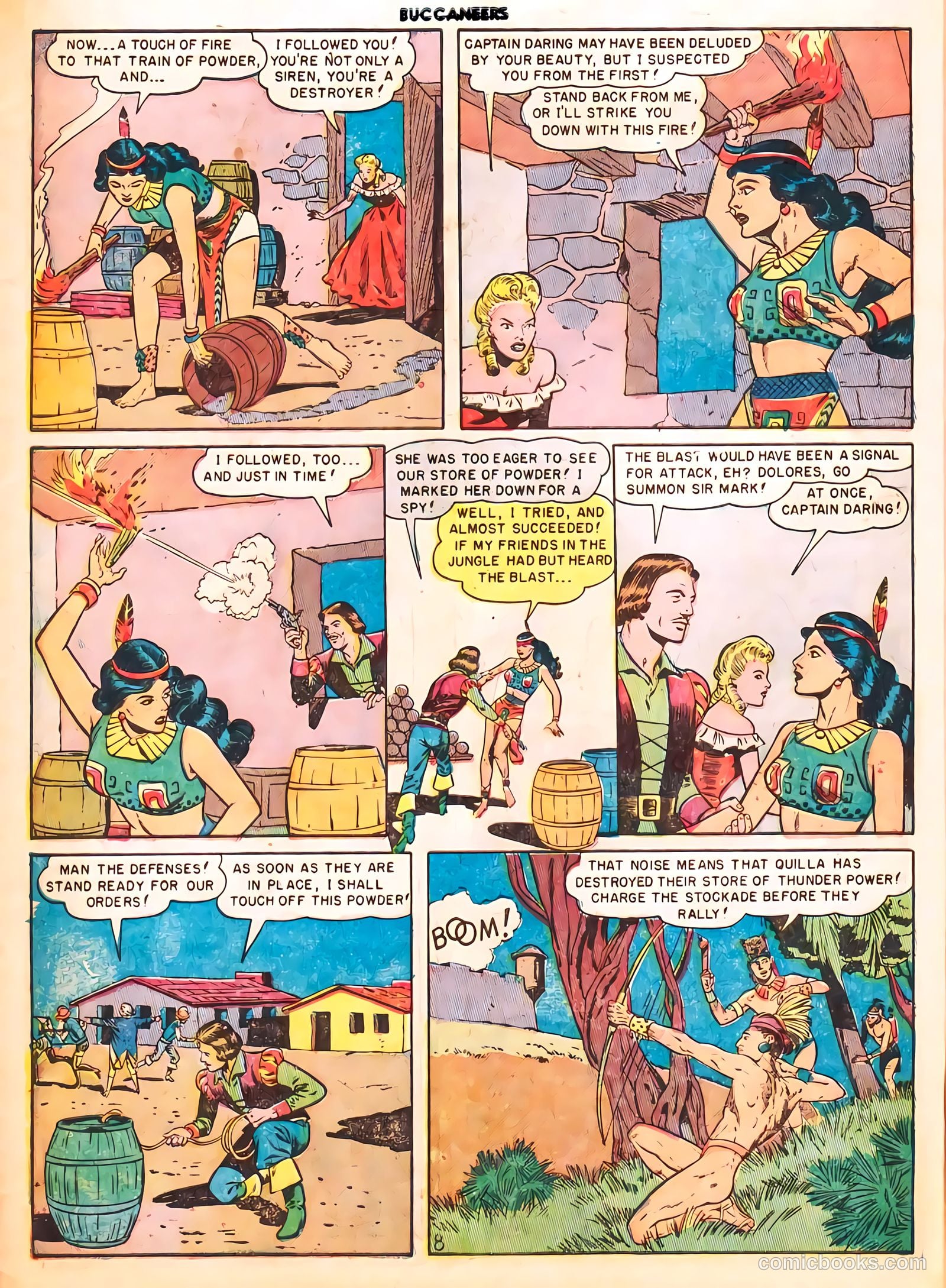 Buccaneers #21 (1950) — page 10 of 40