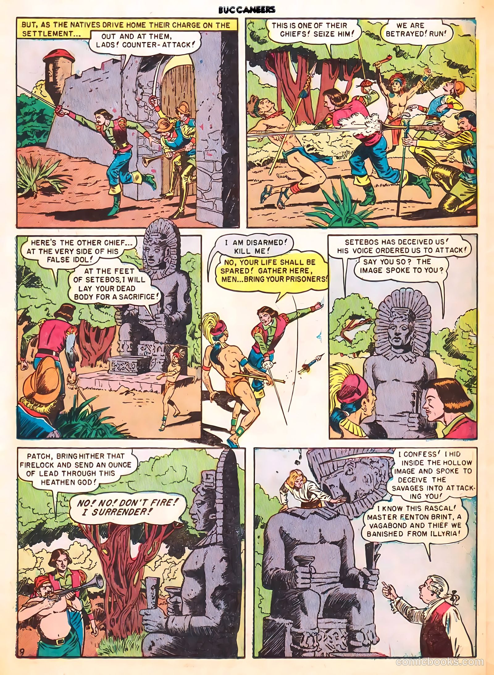 Buccaneers #21 (1950) — page 11 of 40