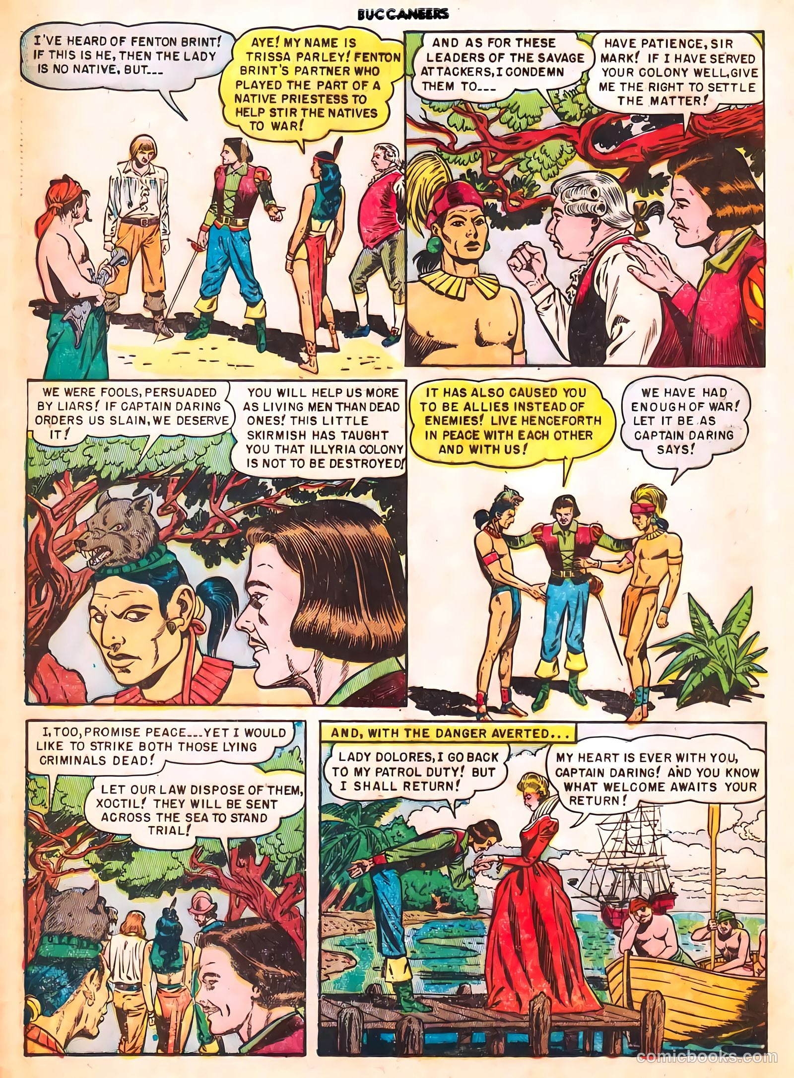 Buccaneers #21 (1950) — page 12 of 40