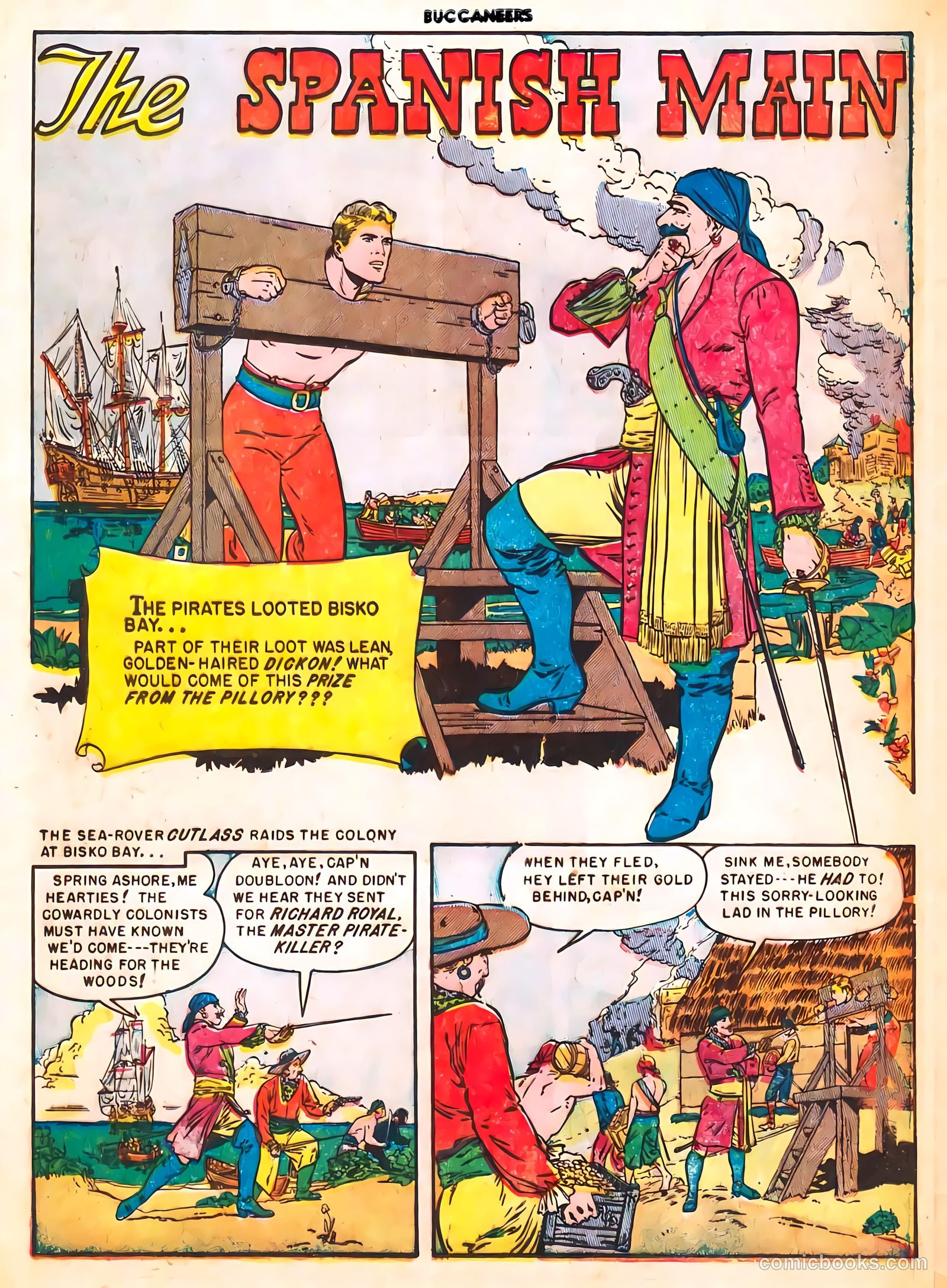 Buccaneers #21 (1950) — page 13 of 40