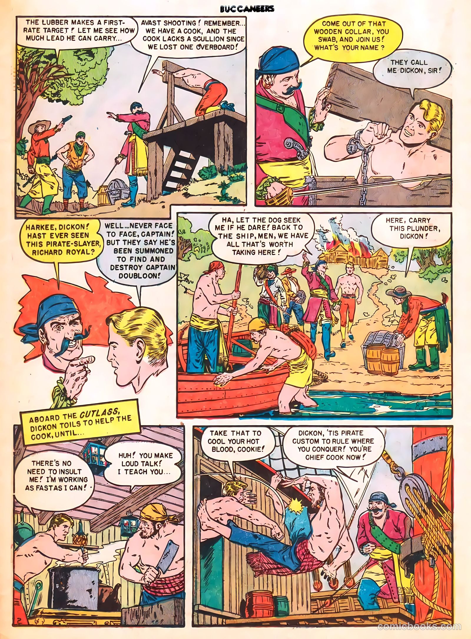 Buccaneers #21 (1950) — page 14 of 40