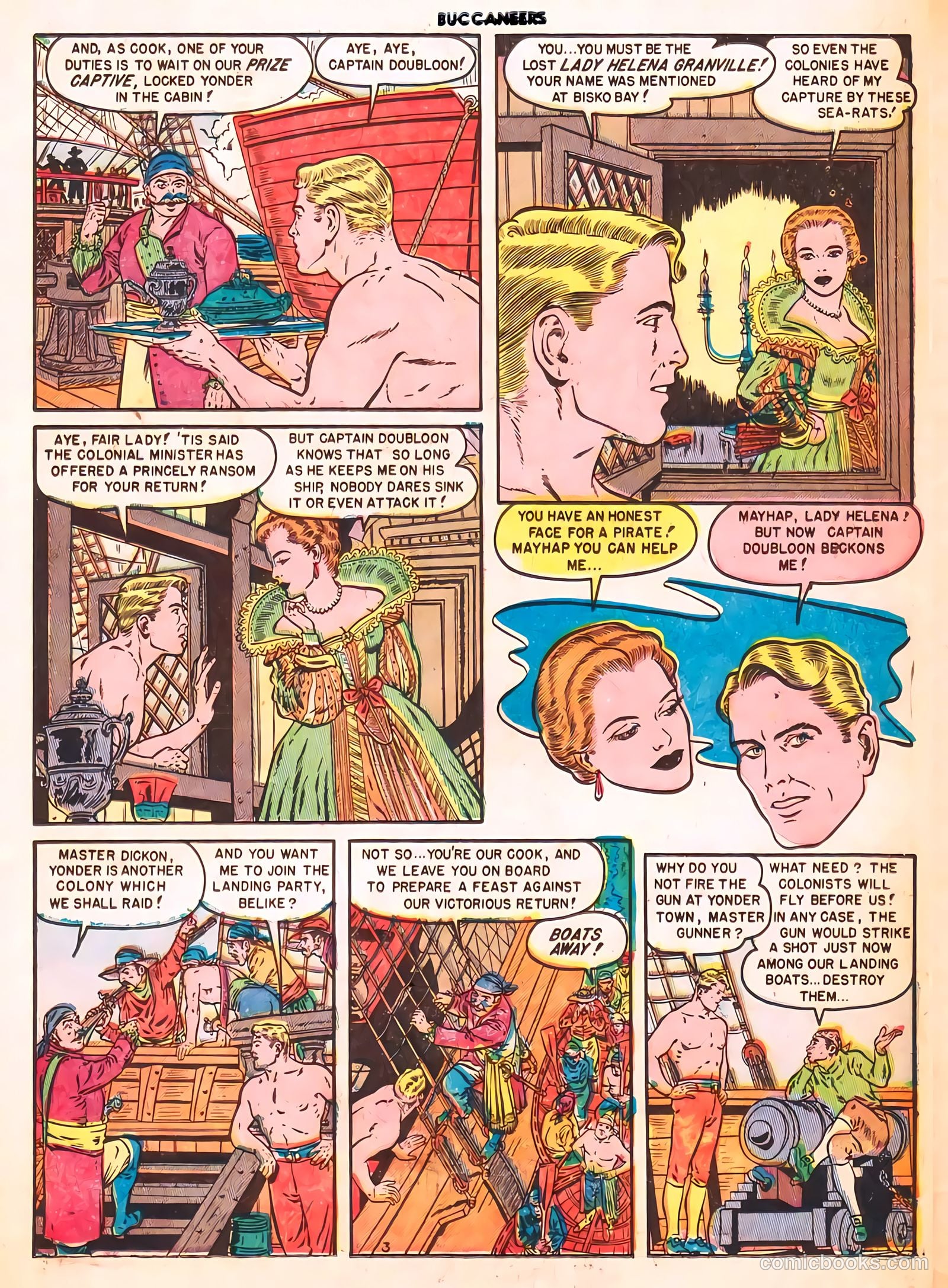 Buccaneers #21 (1950) — page 15 of 40