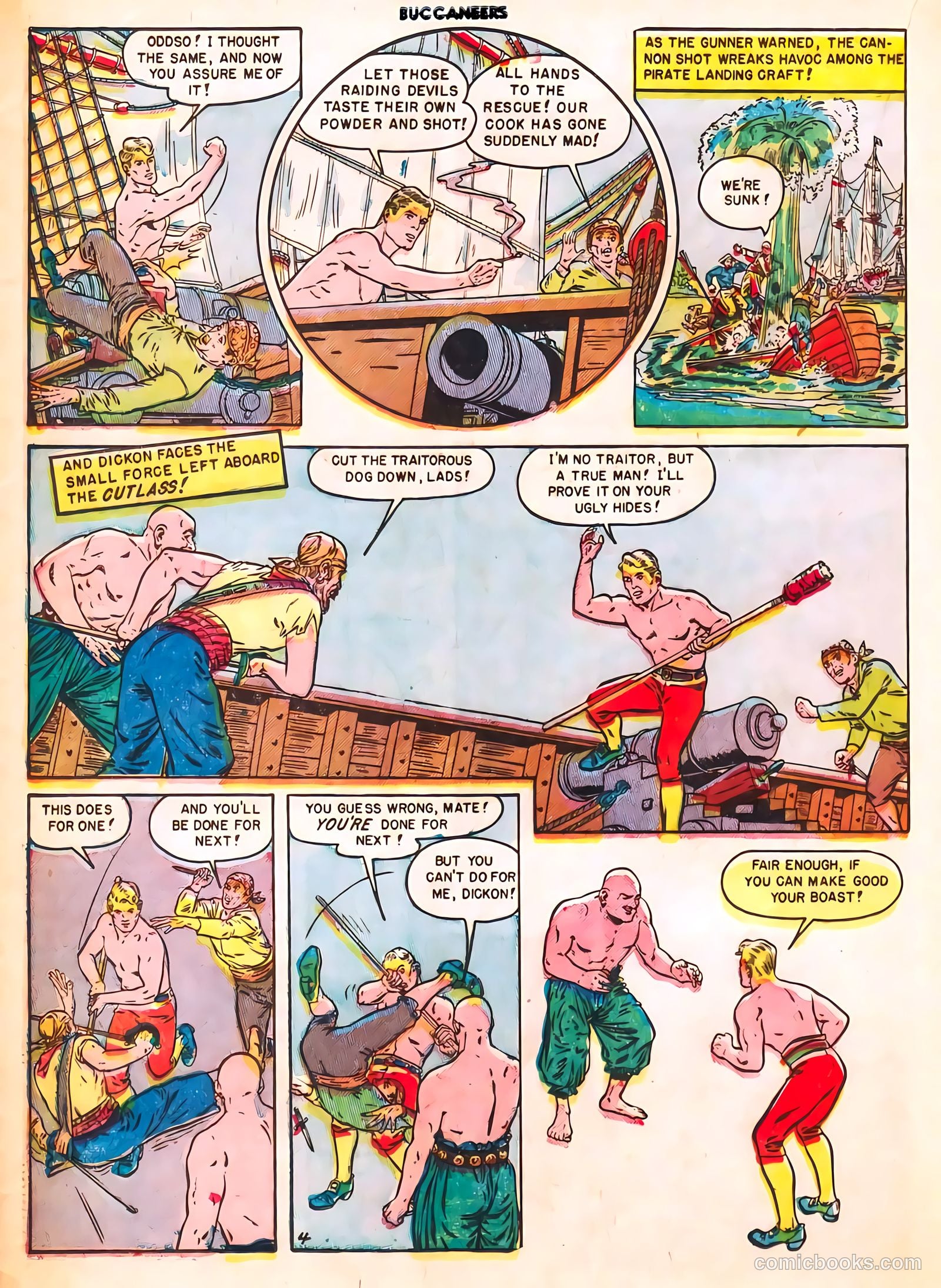 Buccaneers #21 (1950) — page 16 of 40