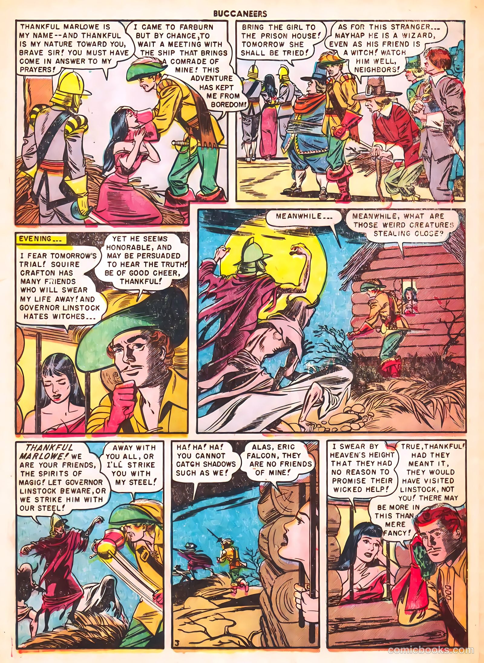 Buccaneers #21 (1950) — page 21 of 40