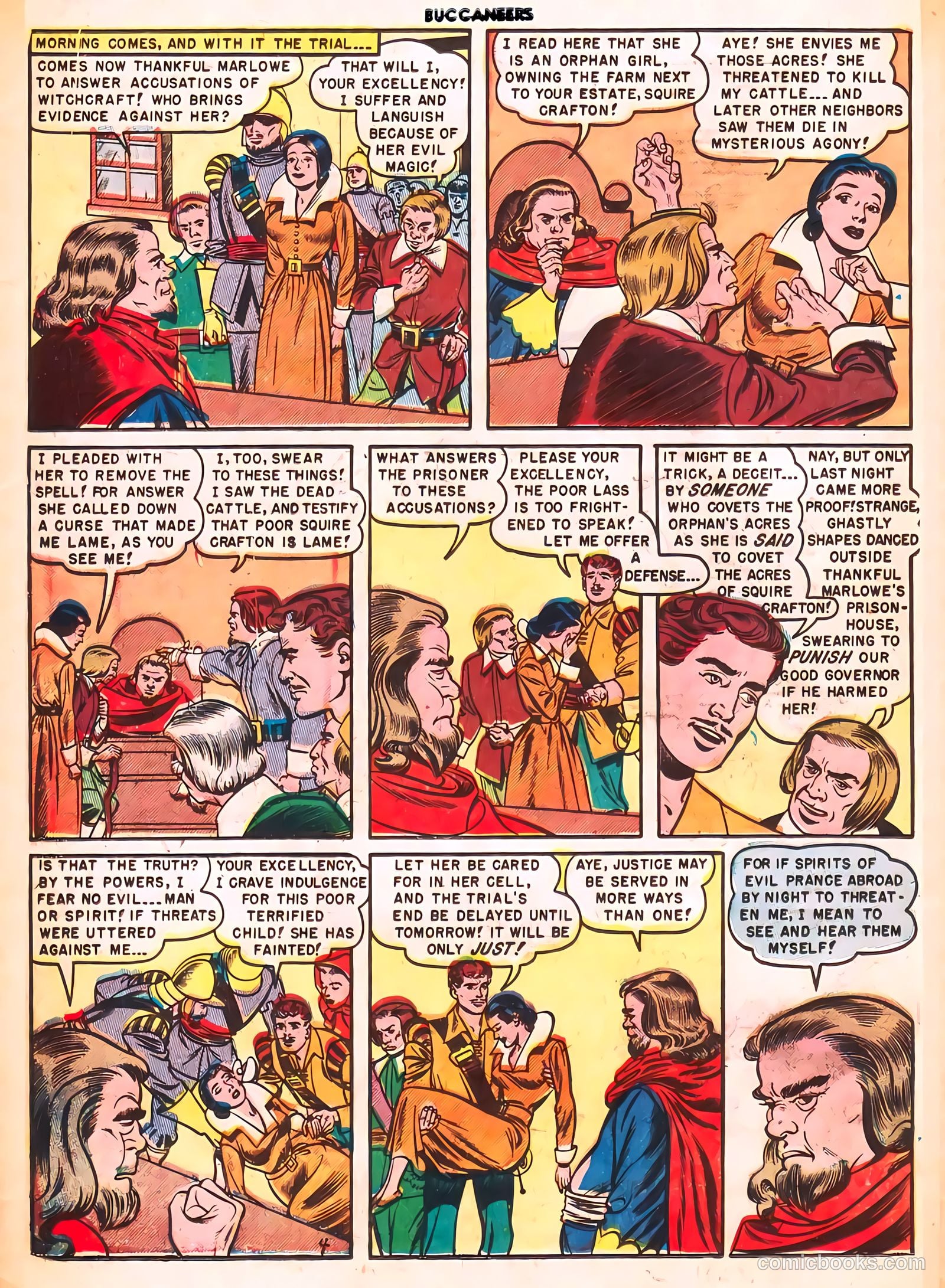 Buccaneers #21 (1950) — page 22 of 40