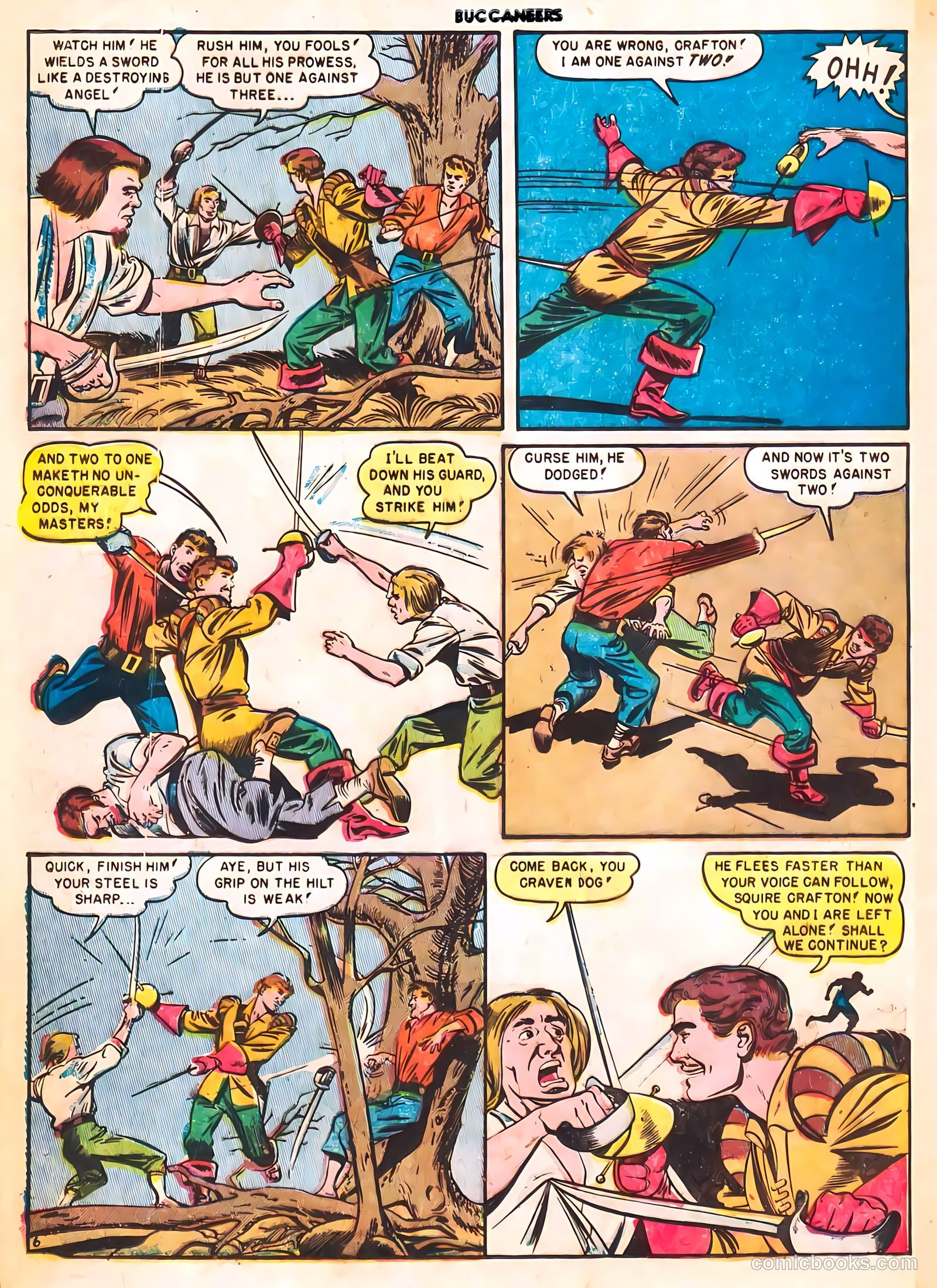 Buccaneers #21 (1950) — page 24 of 40