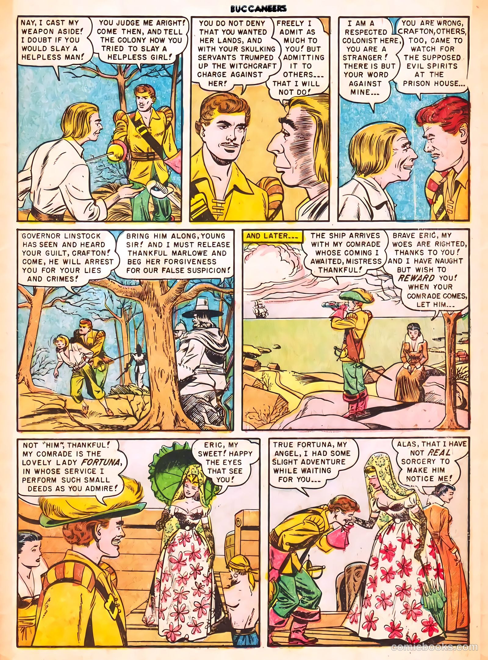 Buccaneers #21 (1950) — page 25 of 40