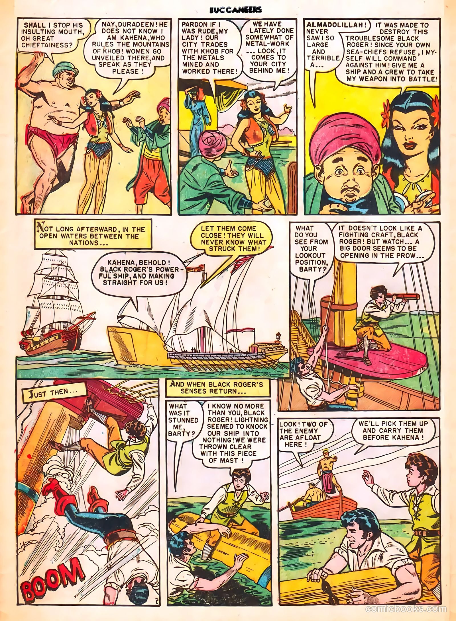 Buccaneers #21 (1950) — page 28 of 40