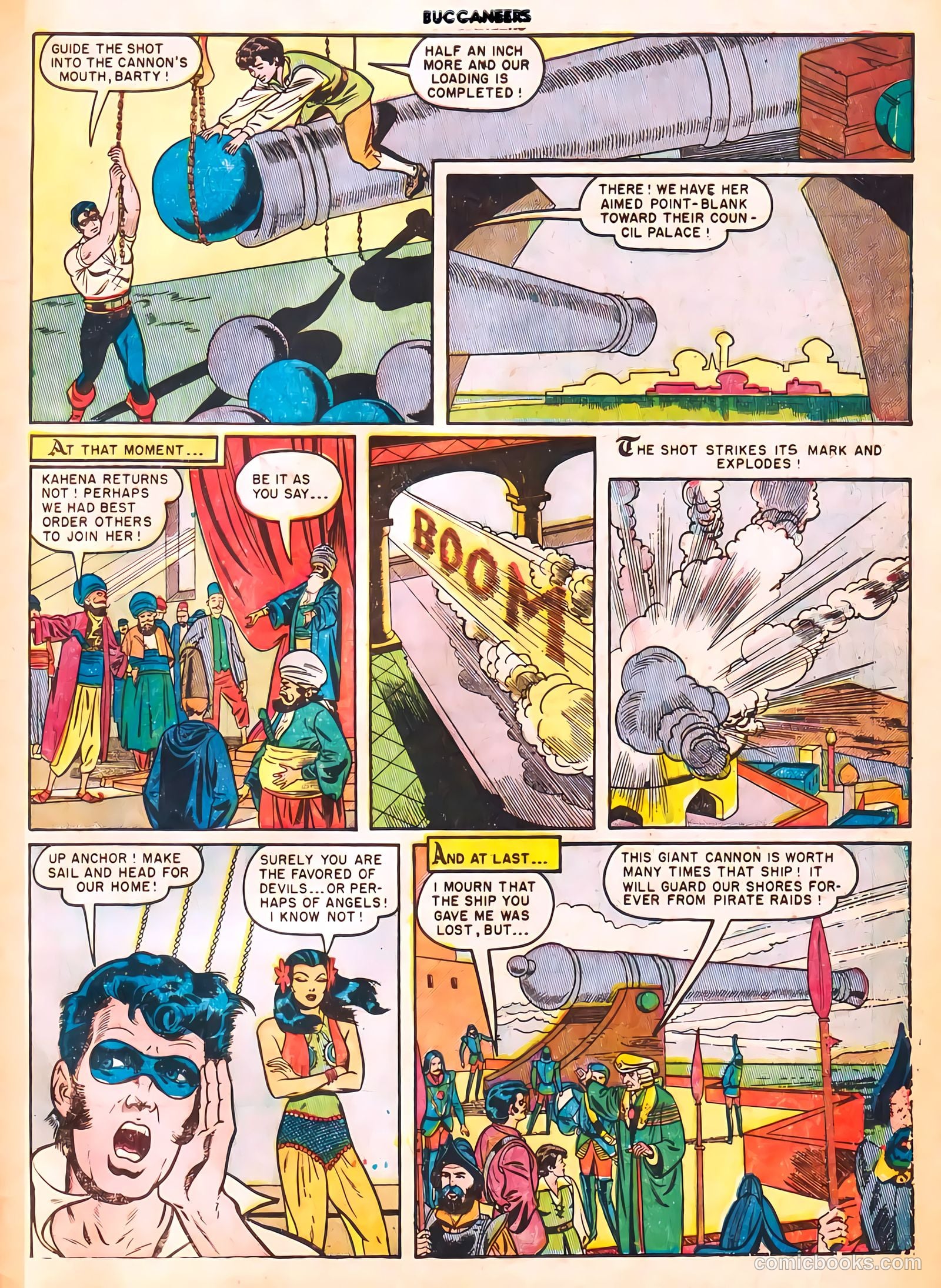 Buccaneers #21 (1950) — page 33 of 40