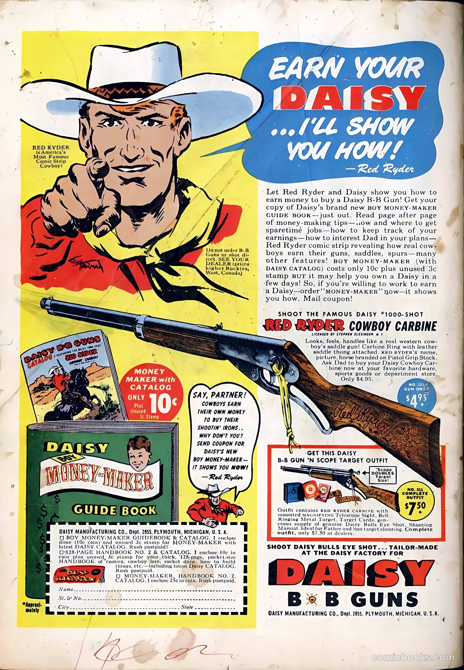 Buccaneers #21 (1950) — page 36 of 40