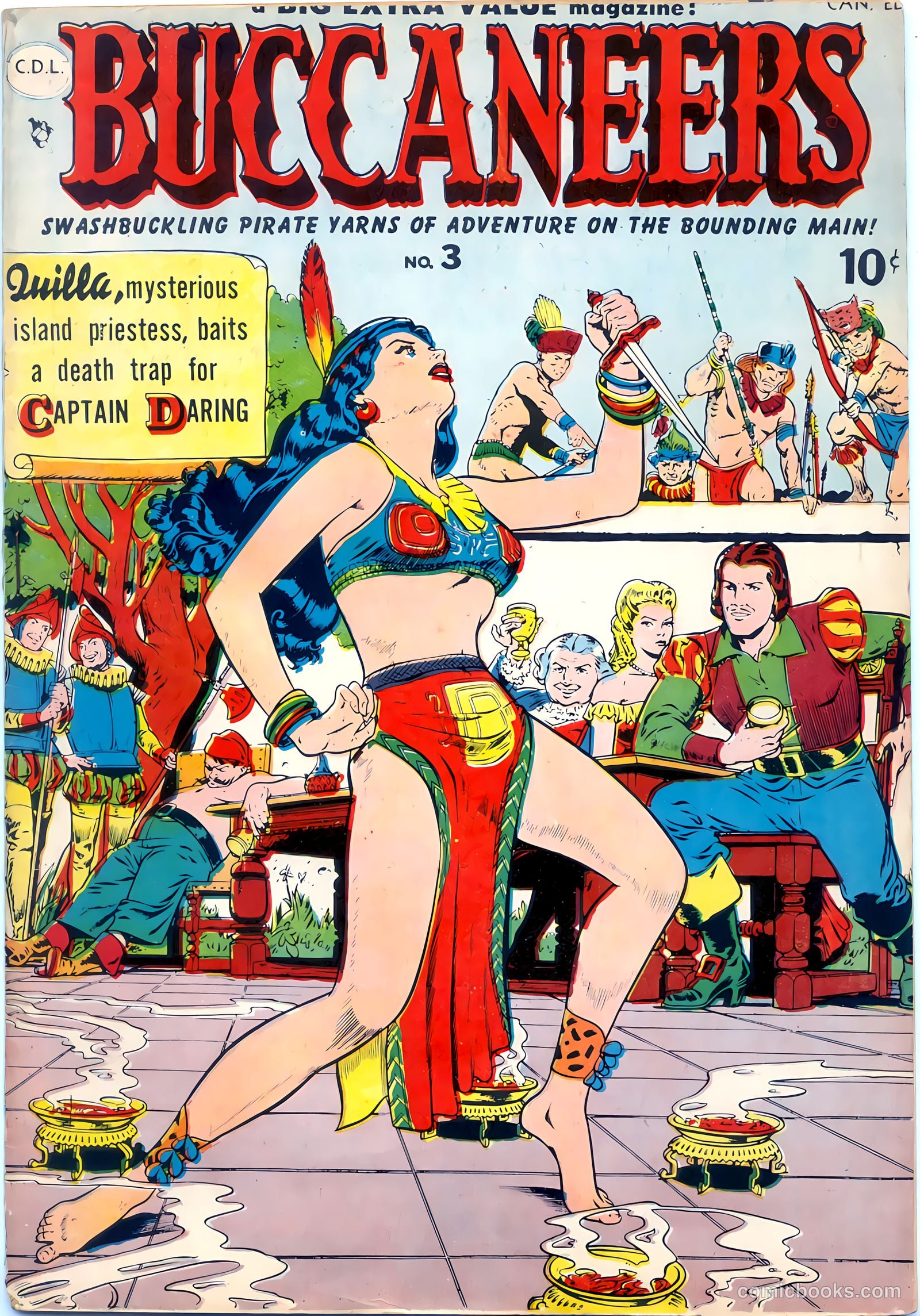 Buccaneers #21 (1950) — page 37 of 40