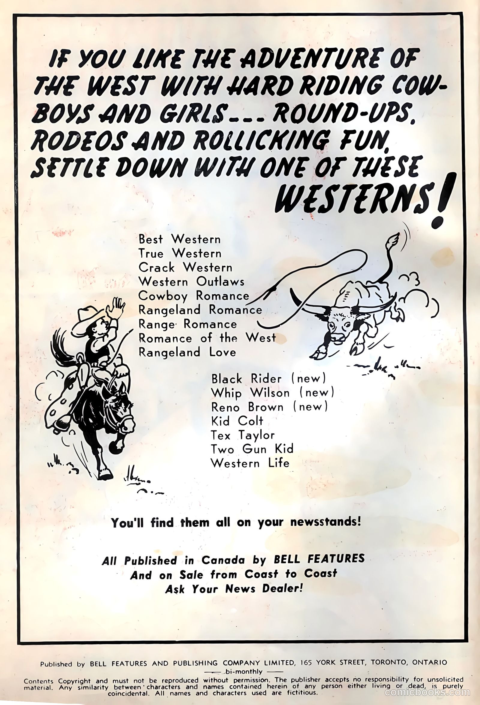 Buccaneers #21 (1950) — page 38 of 40