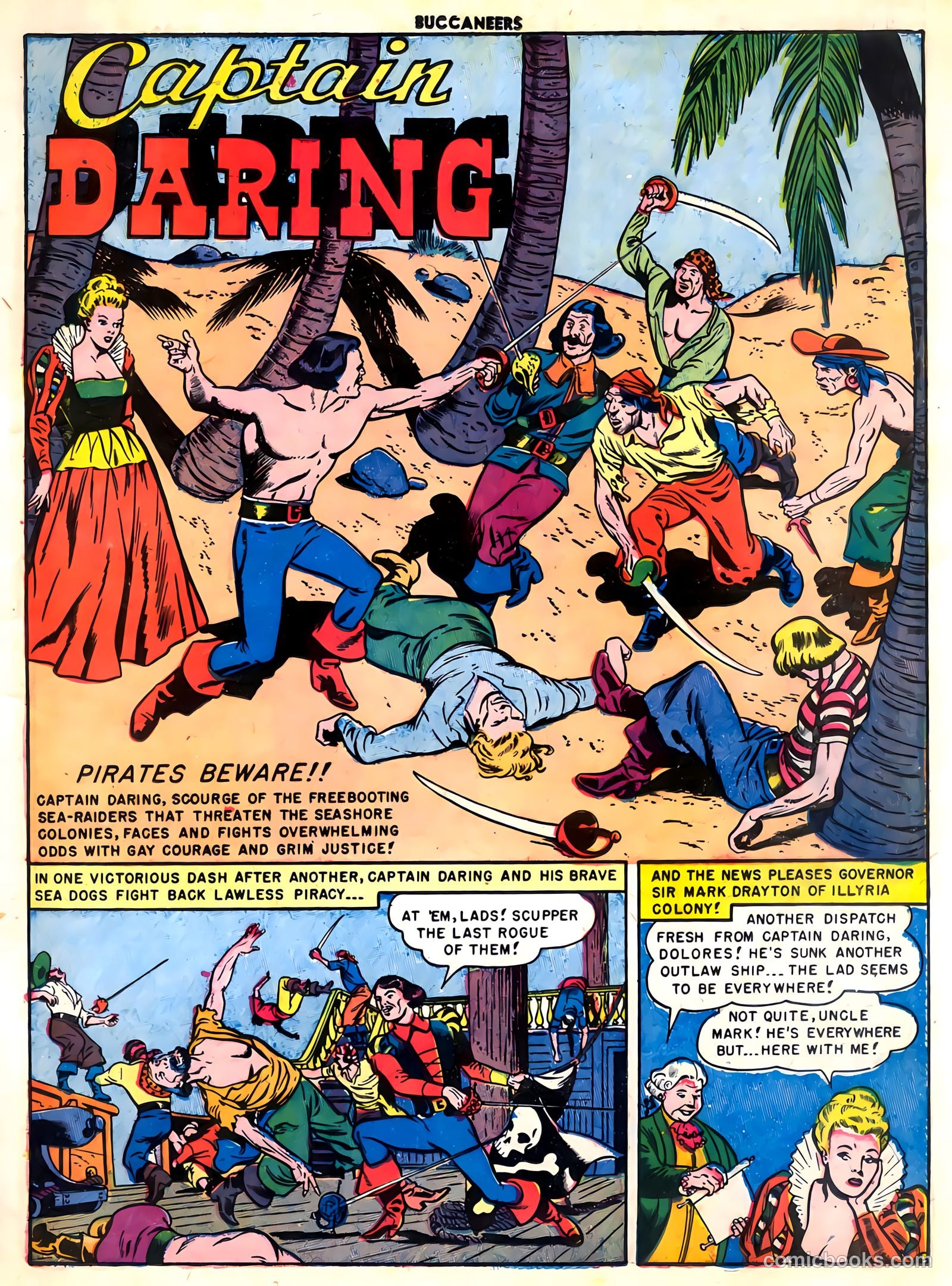 Buccaneers #22 (1950) — page 3 of 36