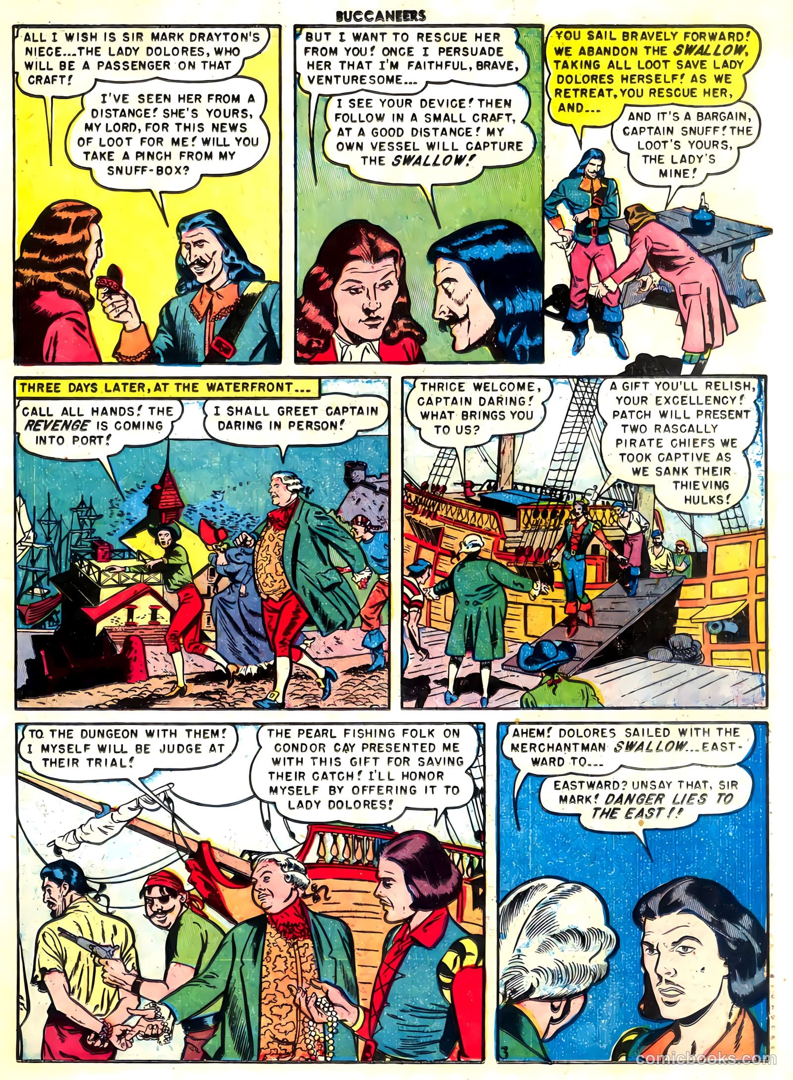 Buccaneers #22 (1950) — page 5 of 36