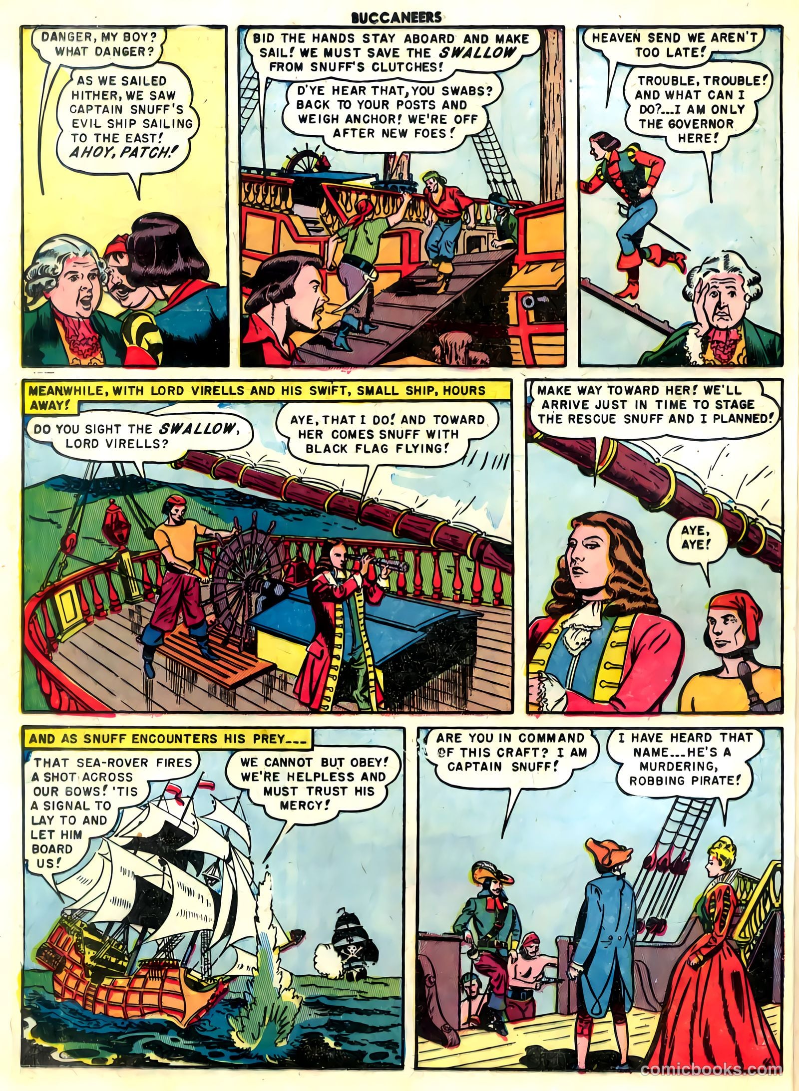 Buccaneers #22 (1950) — page 6 of 36