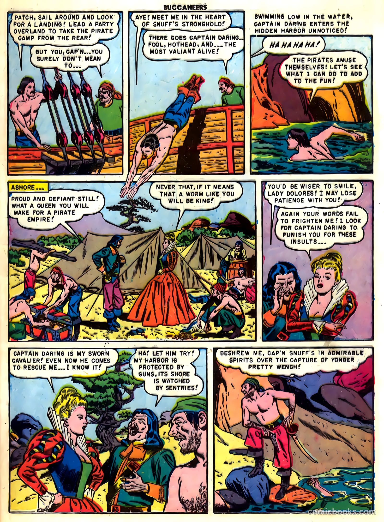 Buccaneers #22 (1950) — page 9 of 36