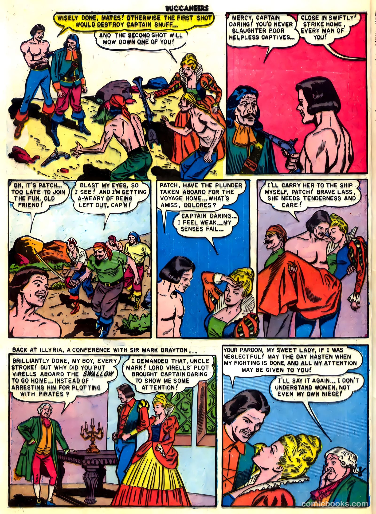 Buccaneers #22 (1950) — page 12 of 36