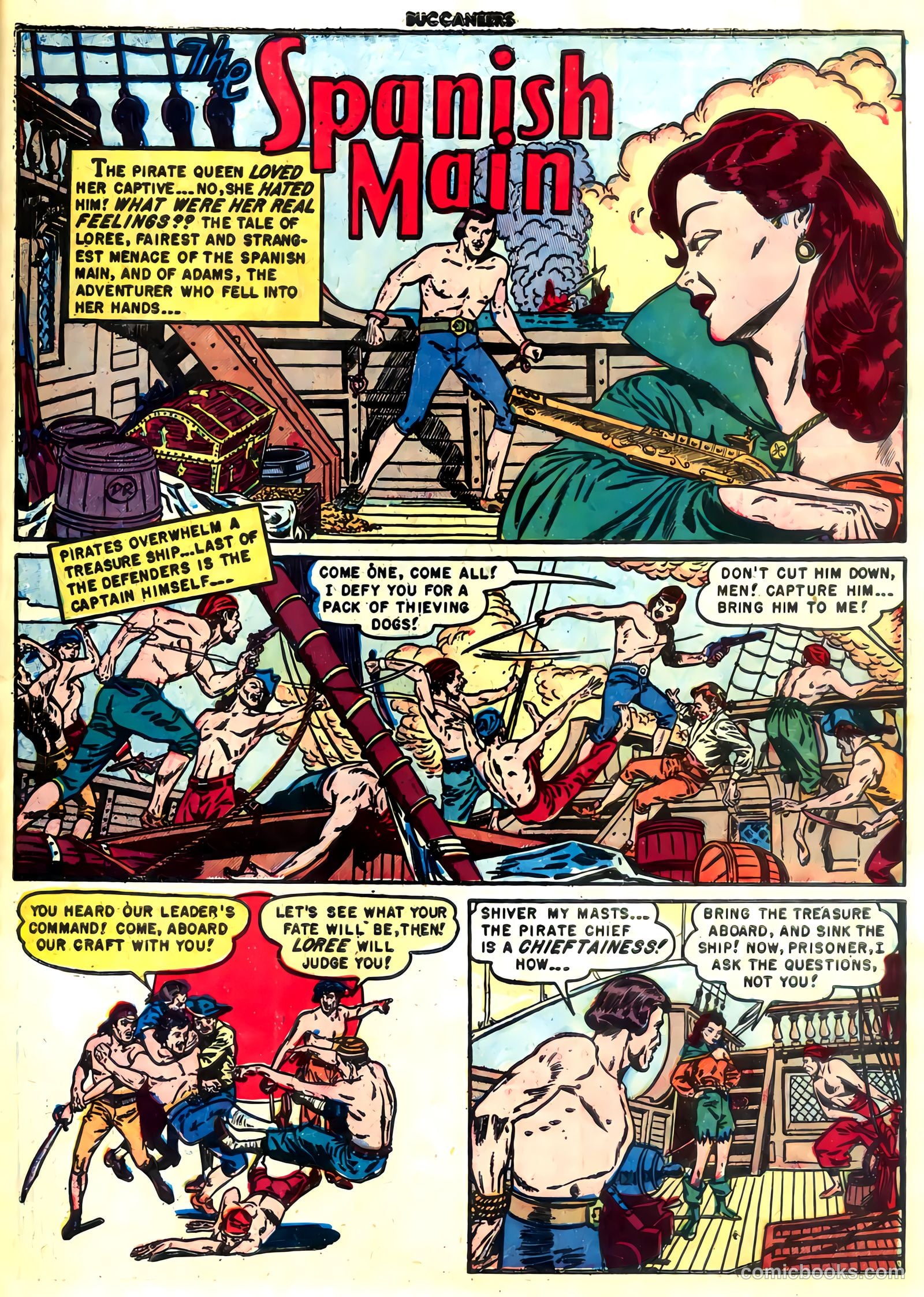 Buccaneers #22 (1950) — page 13 of 36