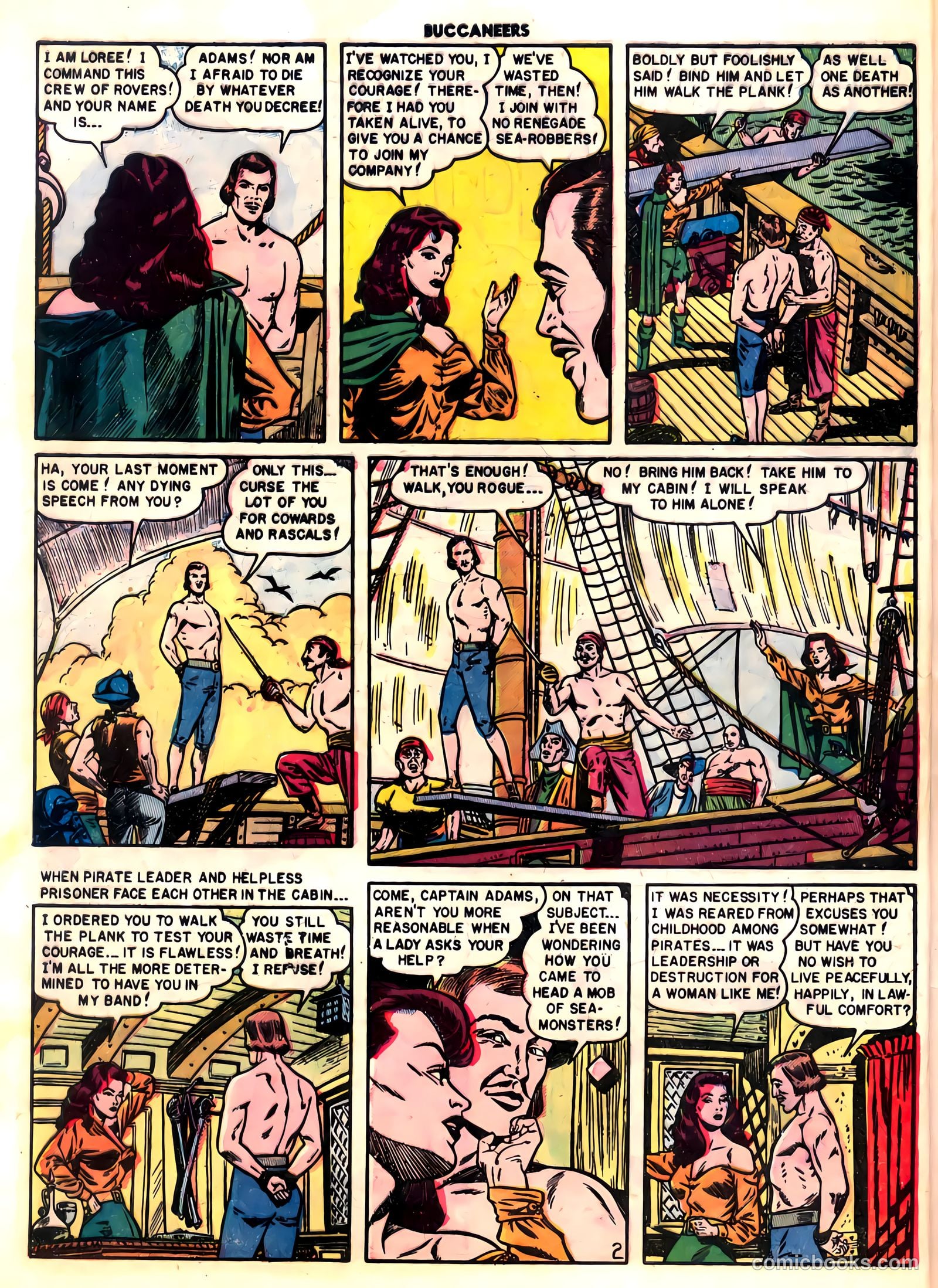 Buccaneers #22 (1950) — page 14 of 36