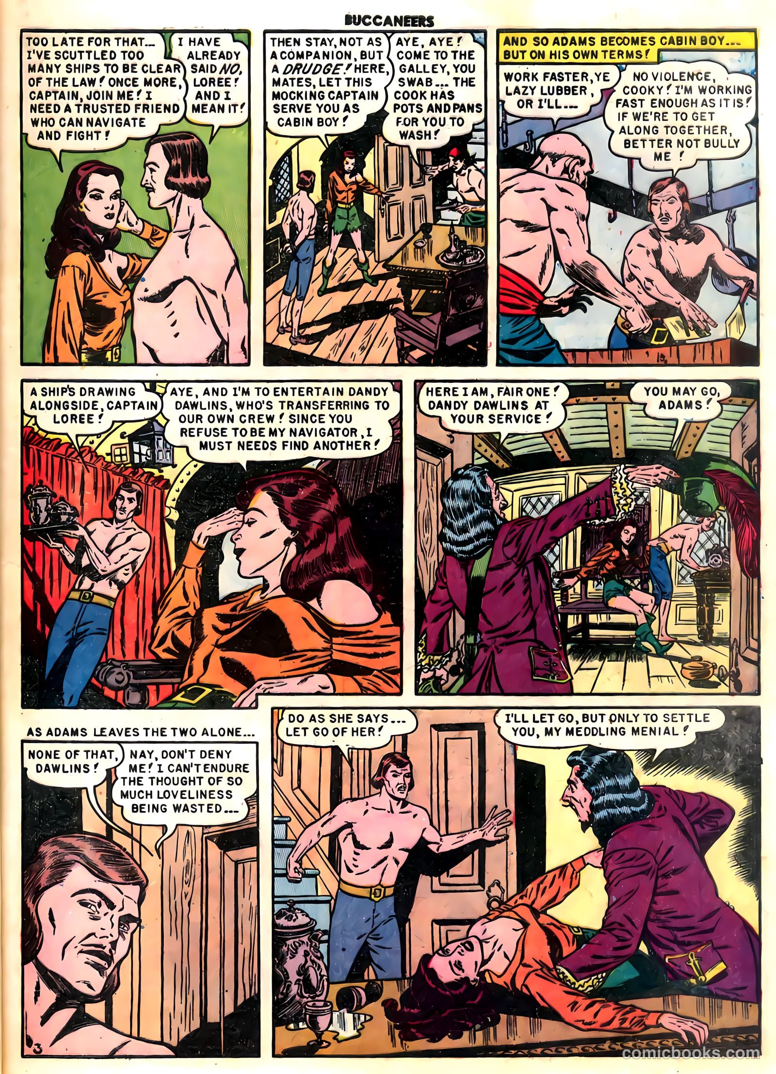 Buccaneers #22 (1950) — page 15 of 36