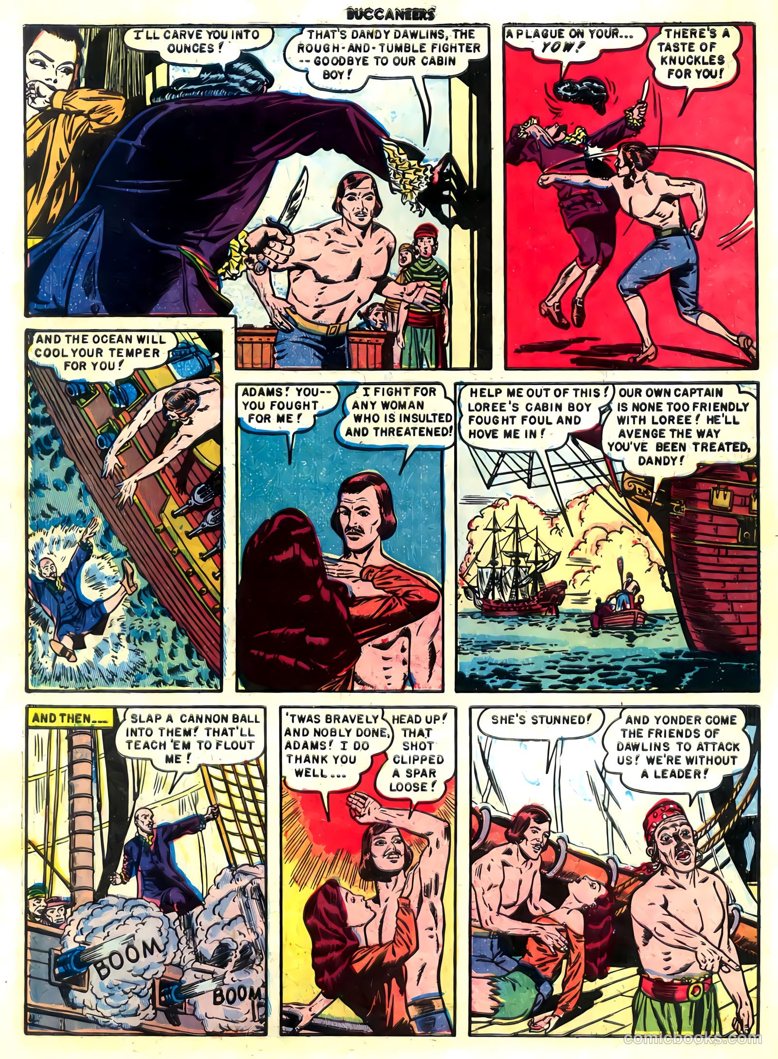 Buccaneers #22 (1950) — page 16 of 36