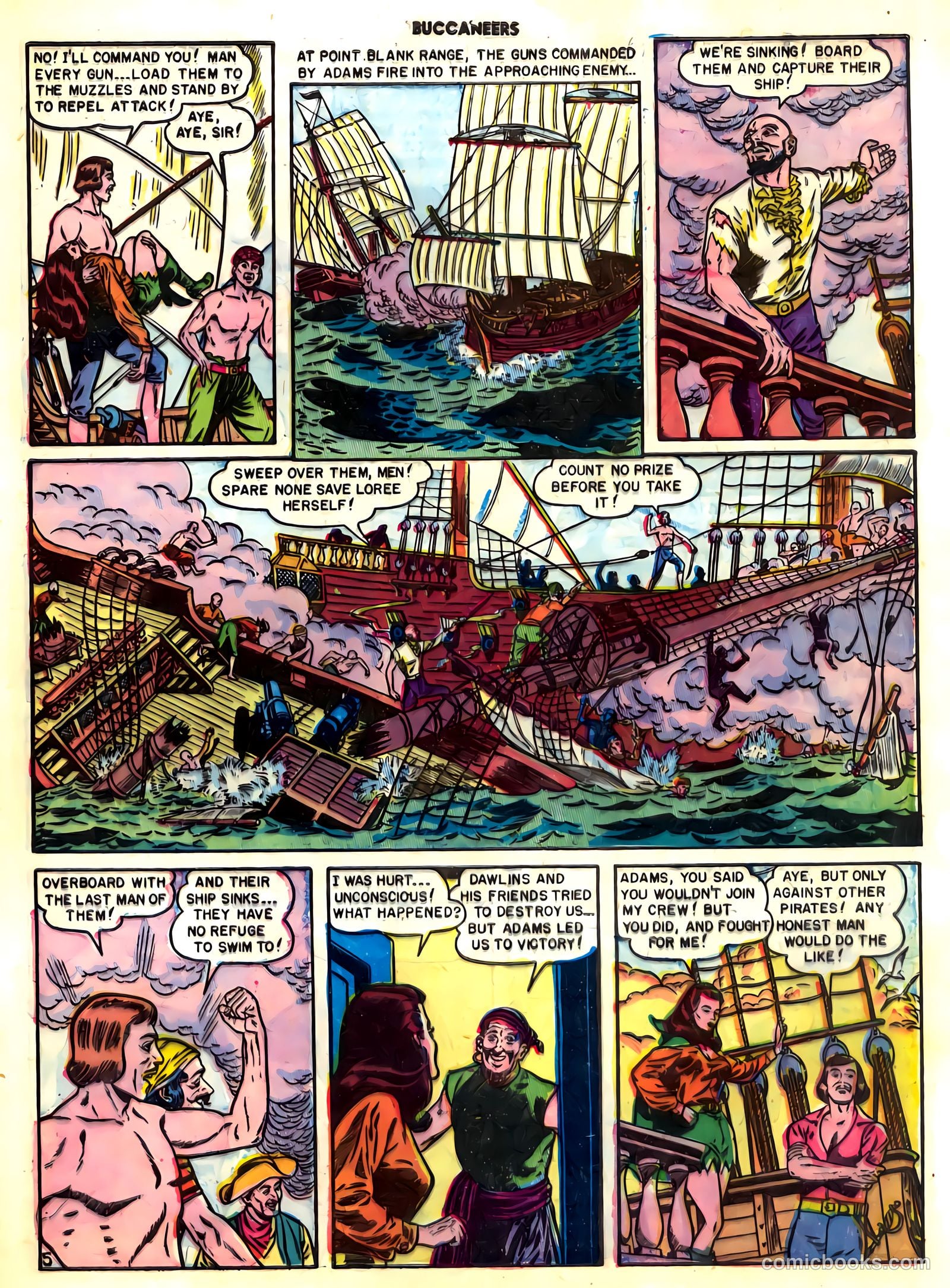 Buccaneers #22 (1950) — page 17 of 36
