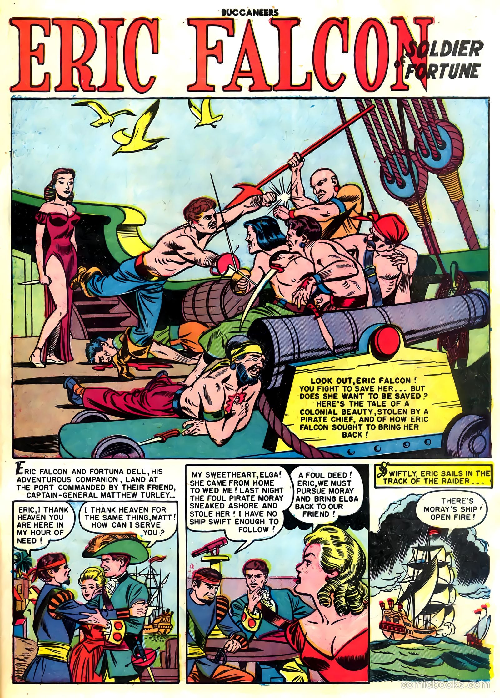 Buccaneers #22 (1950) — page 19 of 36