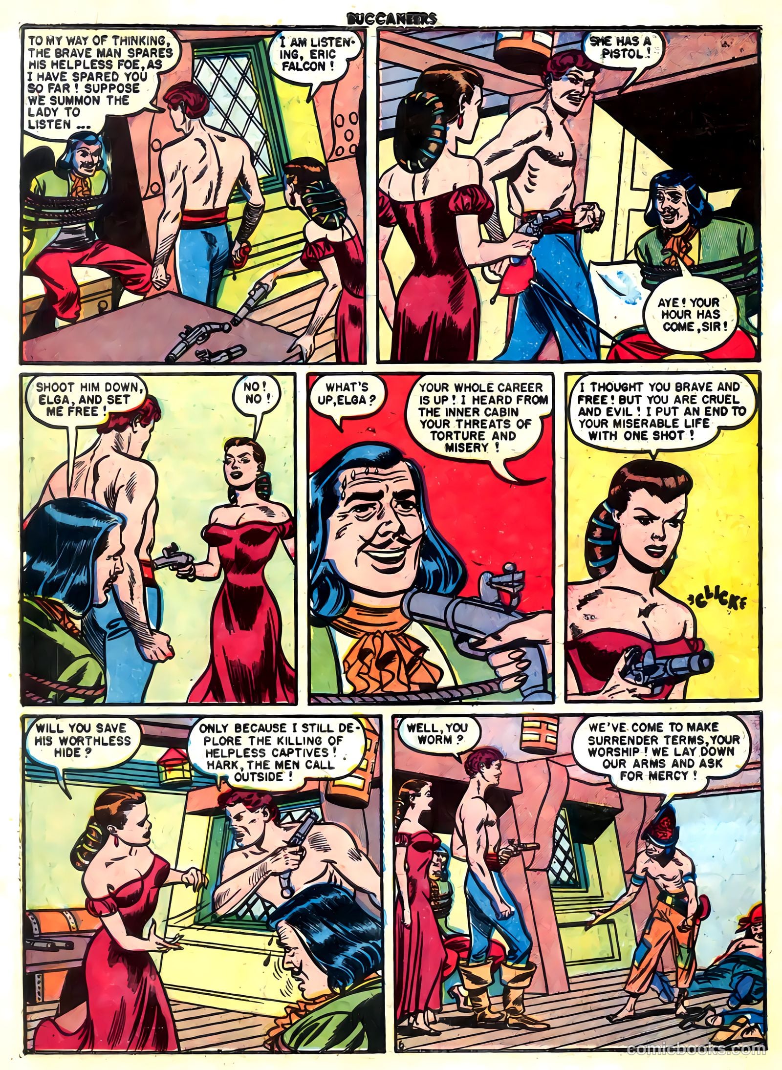 Buccaneers #22 (1950) — page 24 of 36